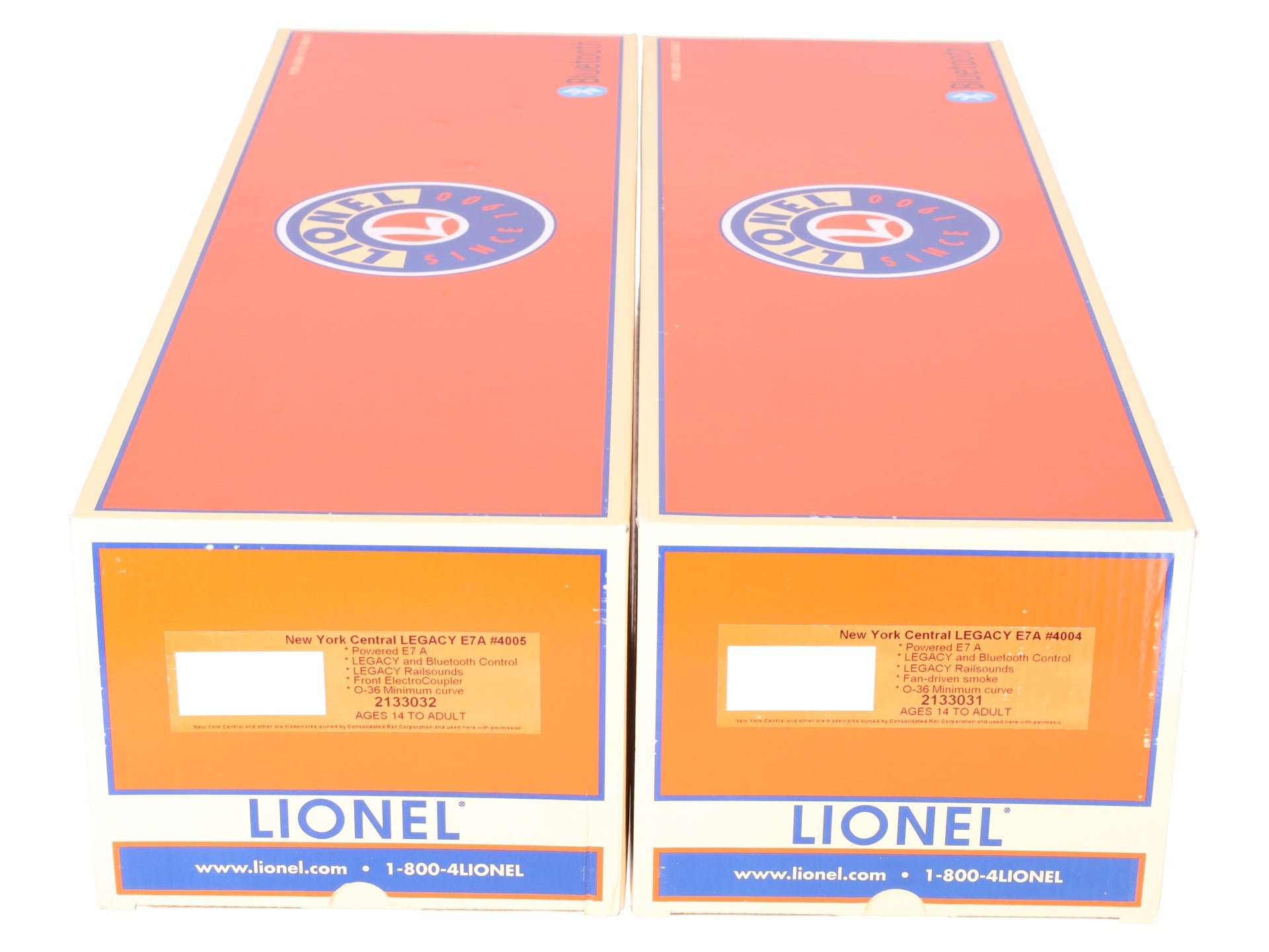Lionel 2133030 O New York Central Legacy E7 AA Set #4004/4005 EX/Box