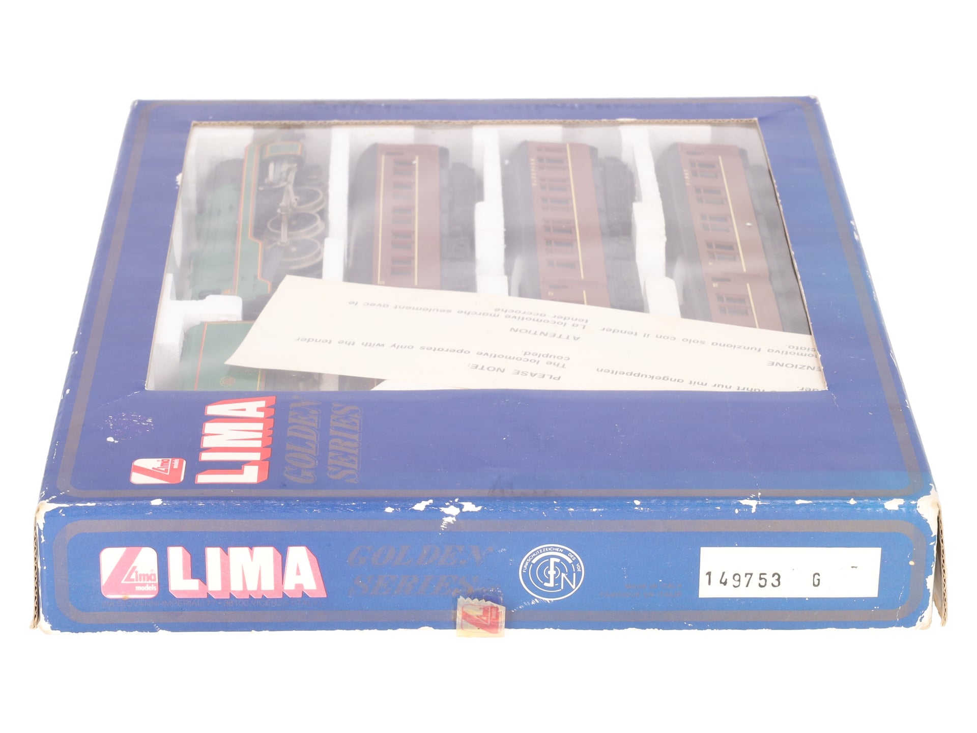 Lima 149753 Golden Series HO Gauge Steam Passenger Train Set EX/Box