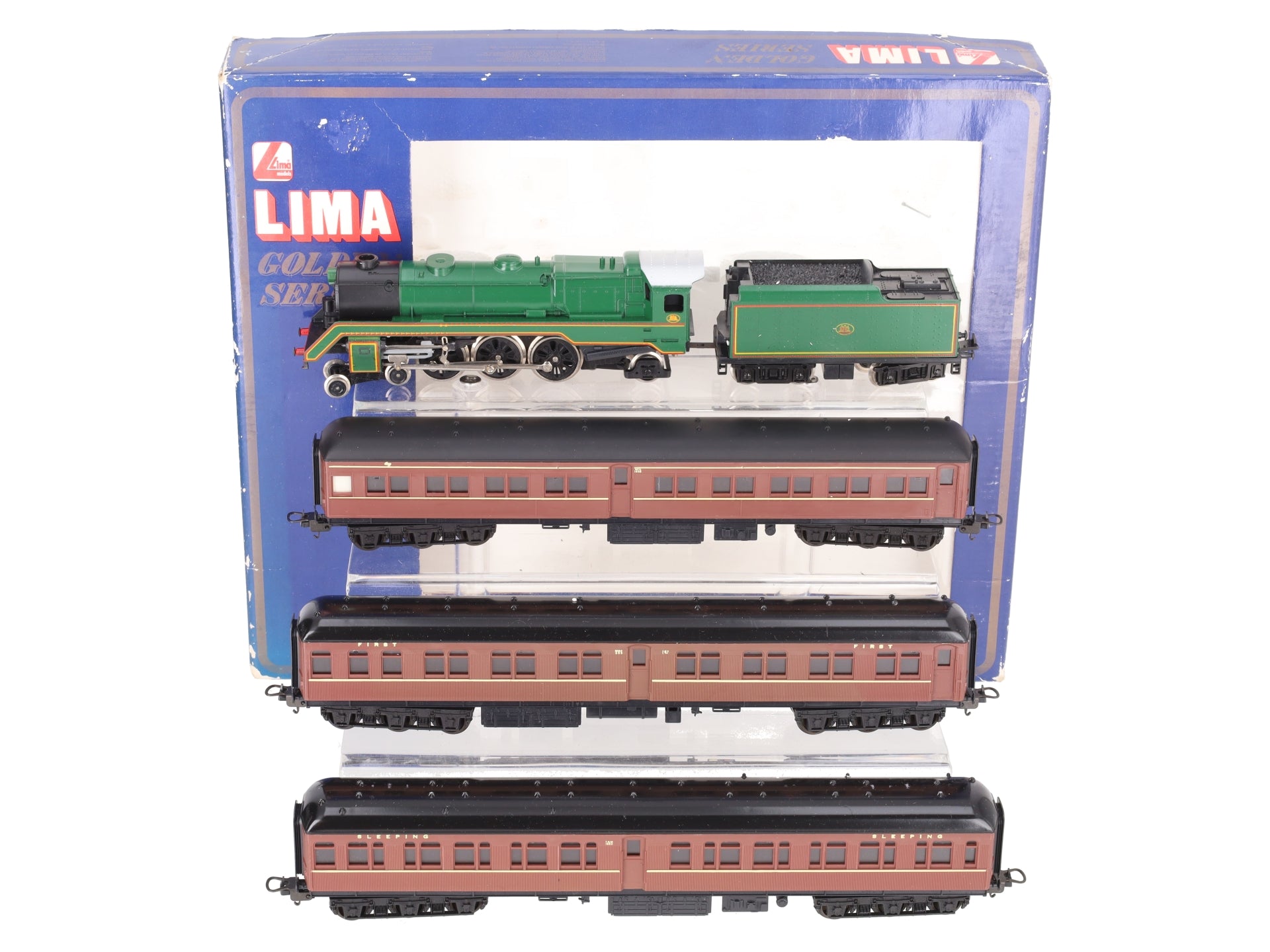 Lima 149753 Golden Series HO Gauge Steam Passenger Train Set EX/Box