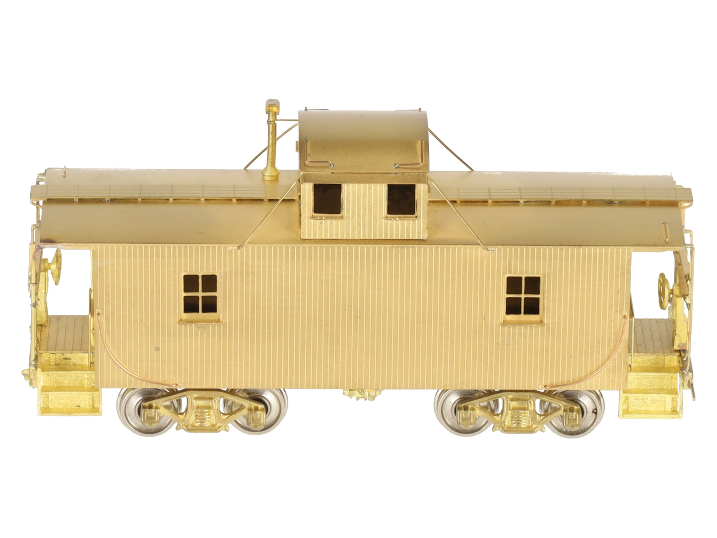 Alpha Models HO BRASS PRR N-6B Offset Cupola Caboose - Unpainted EX/Box