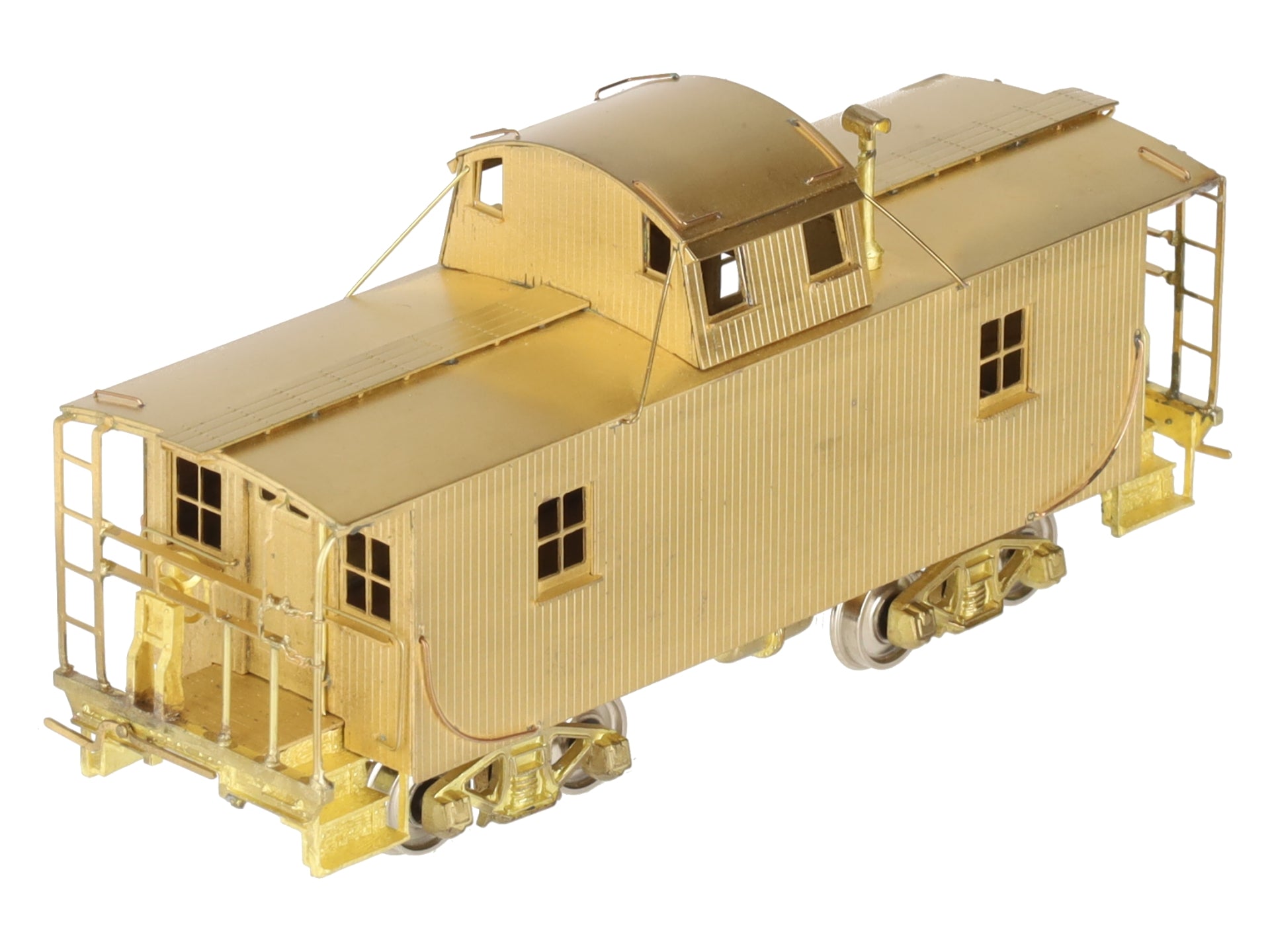 Alpha Models HO BRASS PRR N-6B Offset Cupola Caboose - Unpainted EX/Box