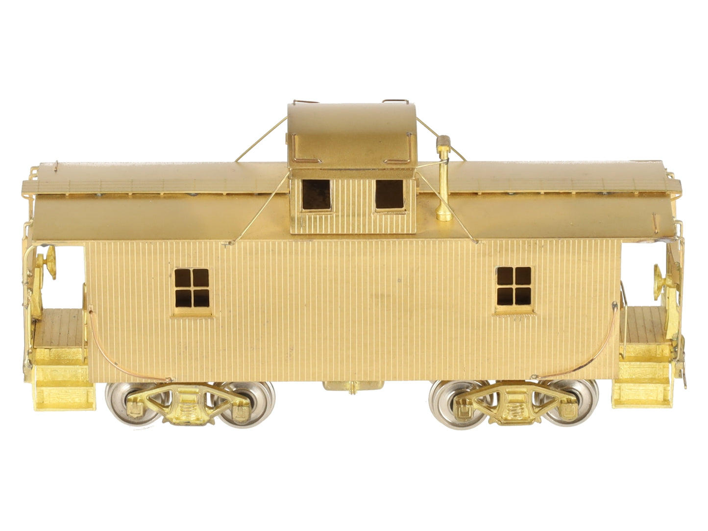 Alpha Models HO BRASS PRR N-6B Offset Cupola Caboose - Unpainted EX/Box