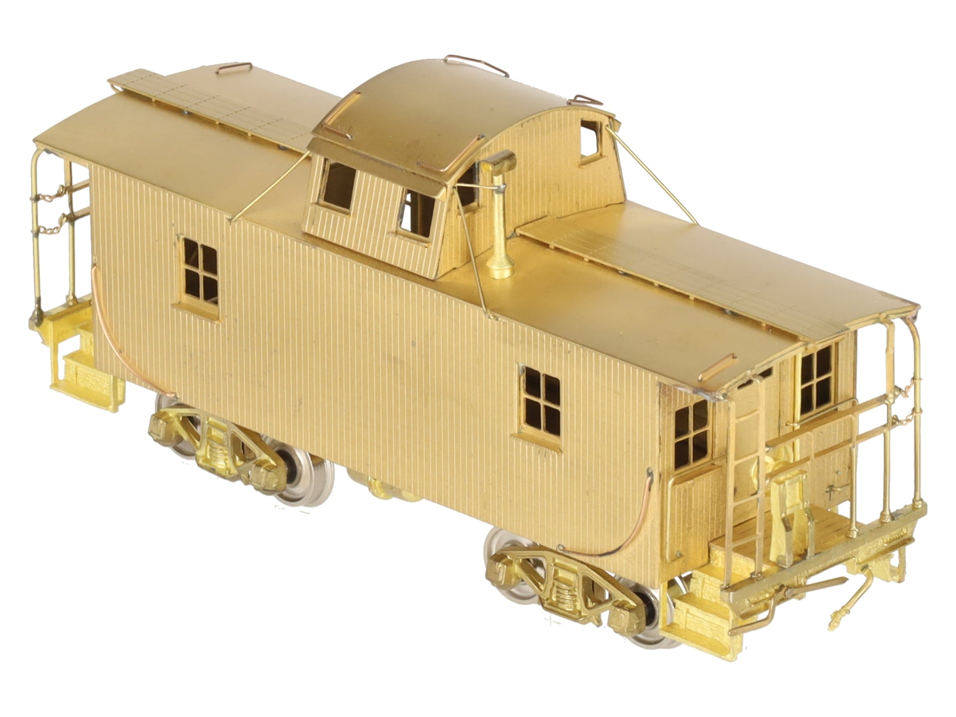 Alpha Models HO BRASS PRR N-6B Offset Cupola Caboose - Unpainted EX/Box