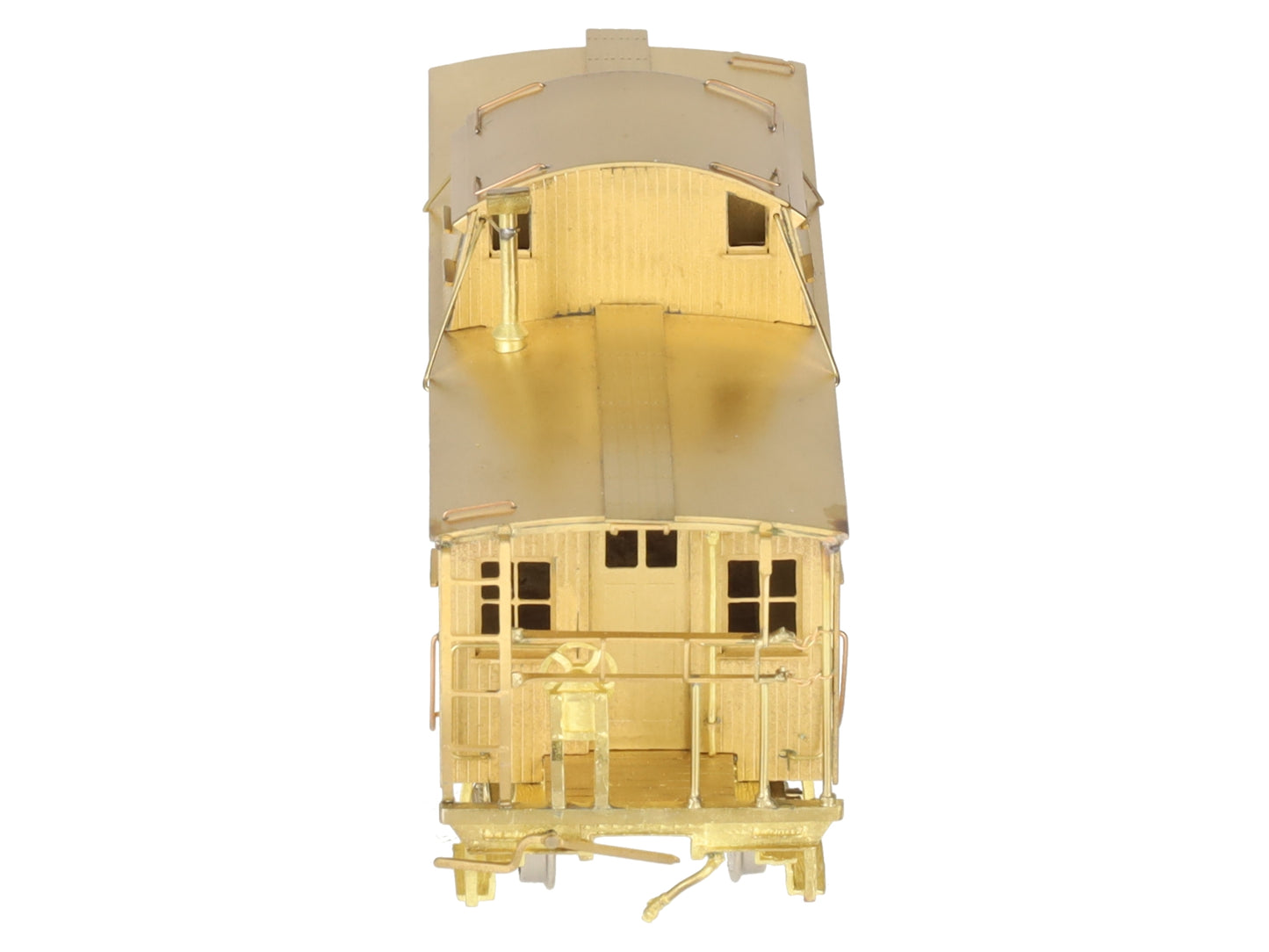 Alpha Models HO BRASS PRR N-6B Offset Cupola Caboose - Unpainted EX/Box