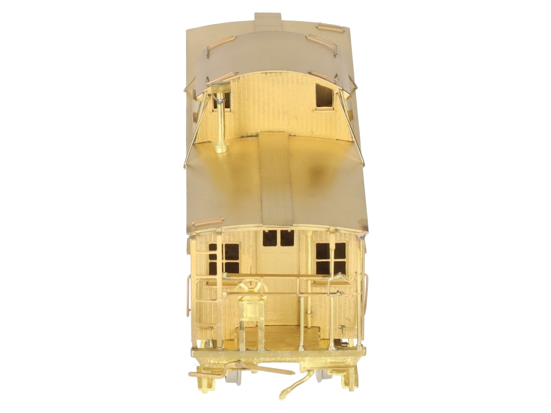 Alpha Models HO BRASS PRR N-6B Offset Cupola Caboose - Unpainted EX/Box