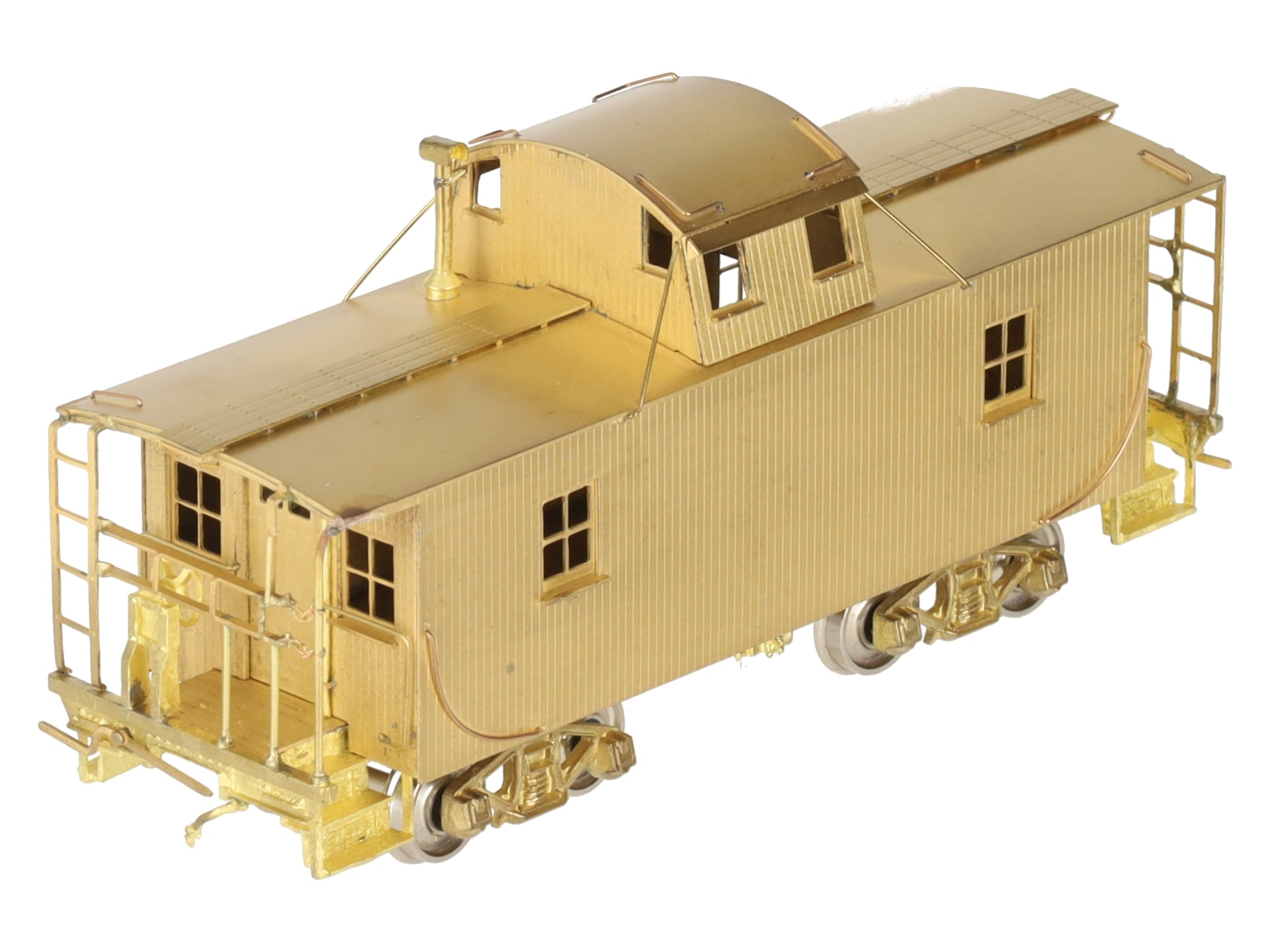 Alpha Models HO BRASS PRR N-6B Offset Cupola Caboose - Unpainted EX/Box