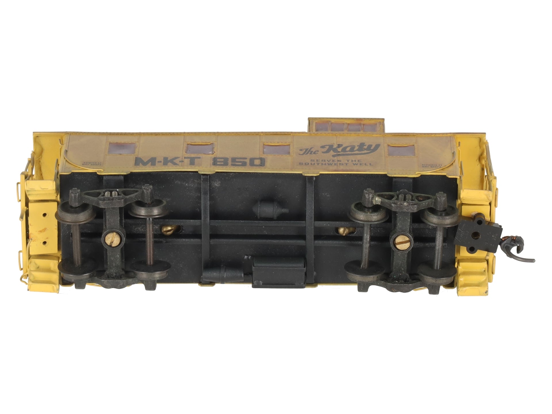 Hallmark Models HO Custom BRASS MKT Katy Caboose/Box