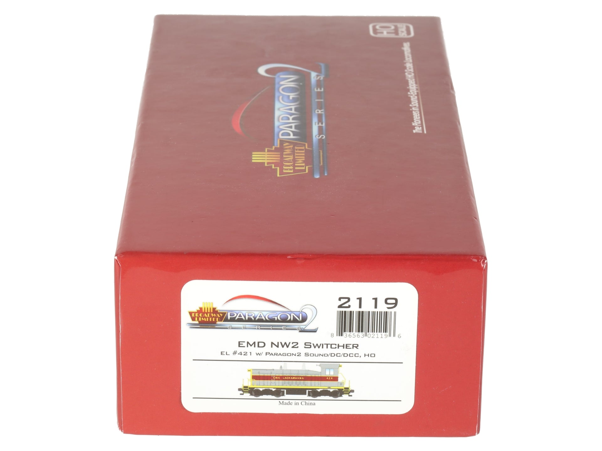 Broadway Limited 2119 HO Erie Lackawanna EMD NW2 Paragon2™ #421