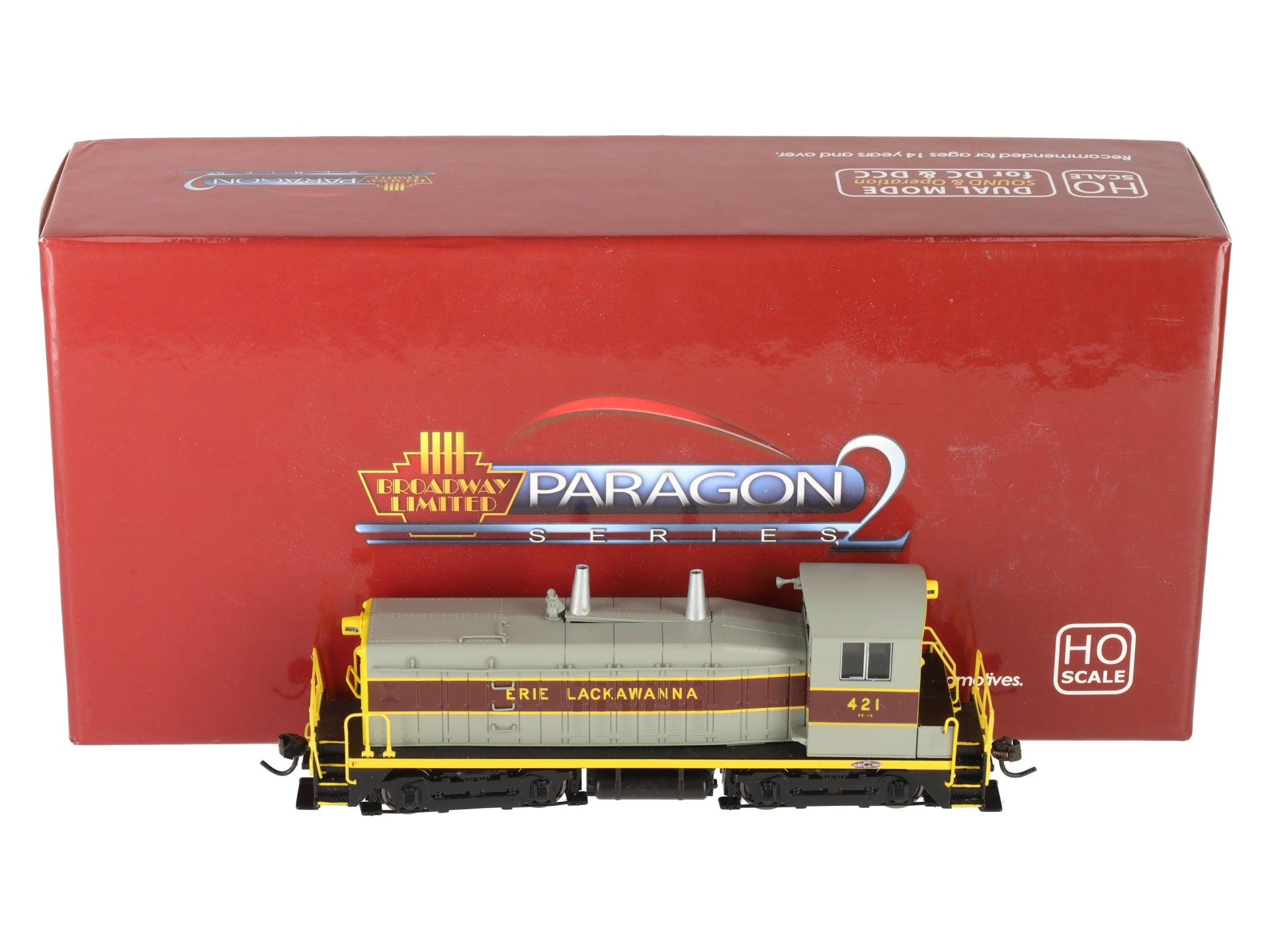 Broadway Limited 2119 HO Erie Lackawanna EMD NW2 Paragon2™ #421