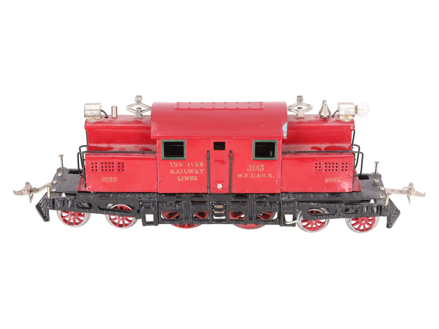 Ives 3243 Vintage Std Gauge NYC and Hudson River 4-4-4 Electric Locomotive