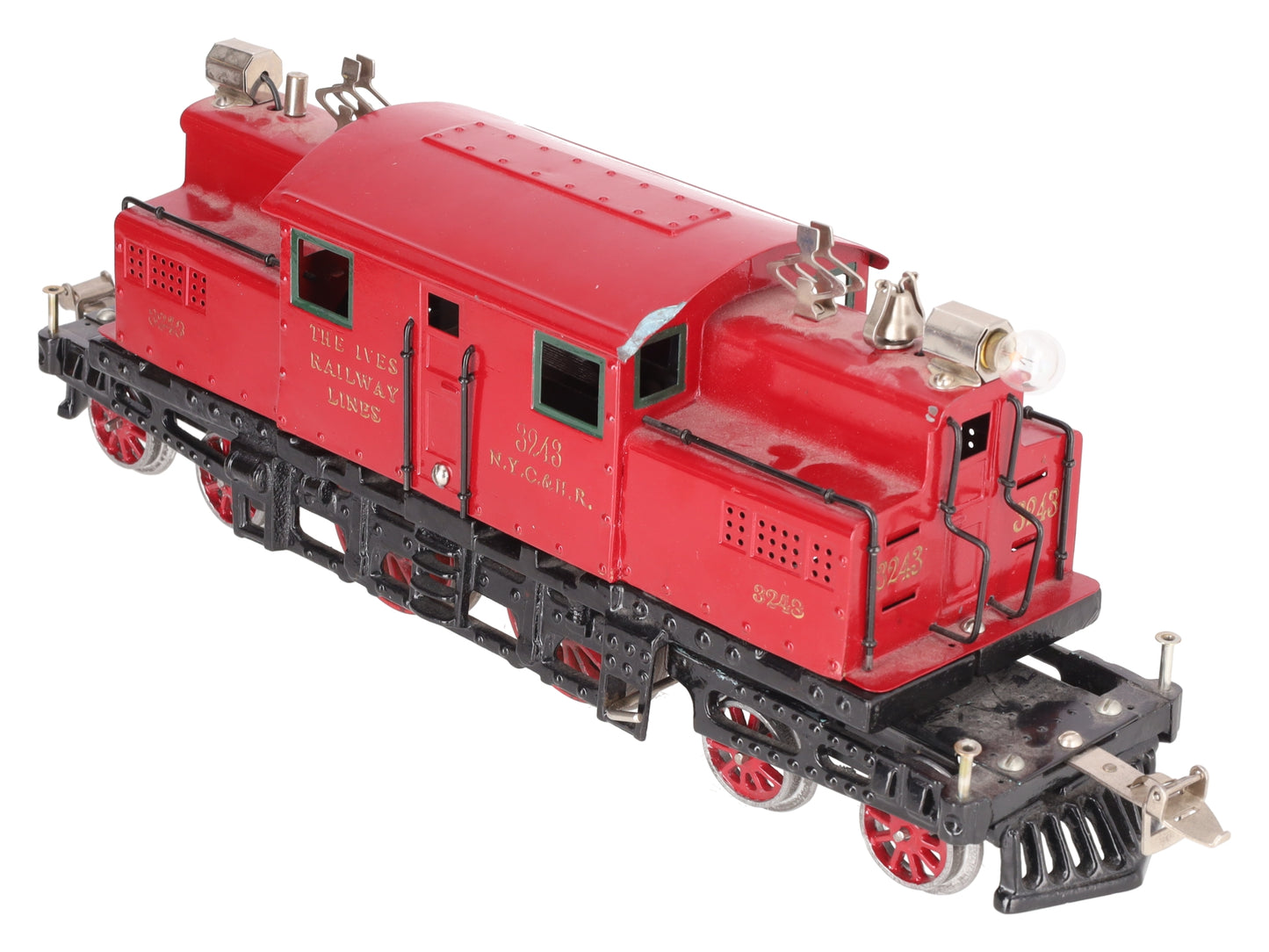 Ives 3243 Vintage Std Gauge NYC and Hudson River 4-4-4 Electric Locomotive