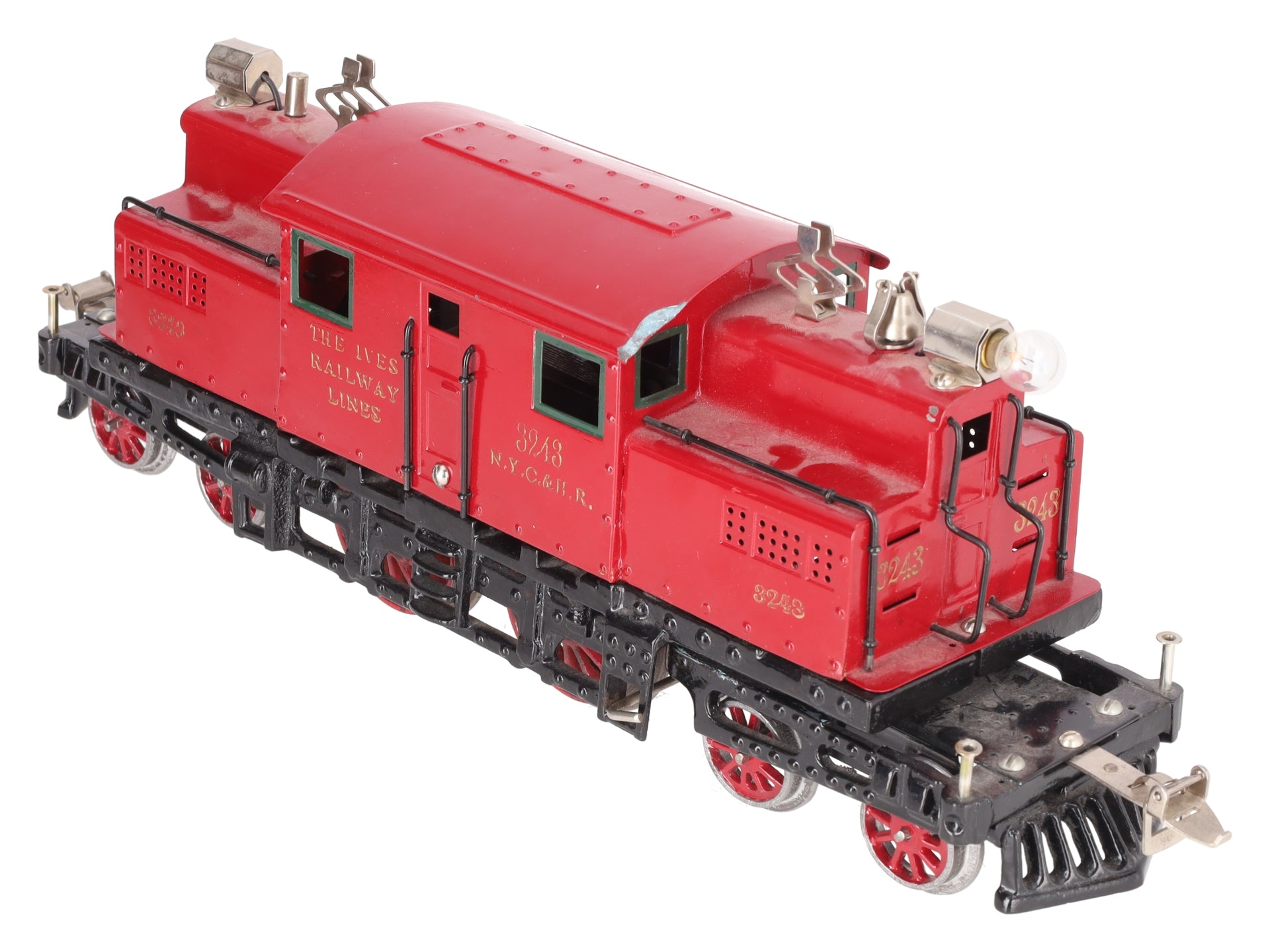 Ives 3243 Vintage Std Gauge NYC and Hudson River 4-4-4 Electric Locomotive