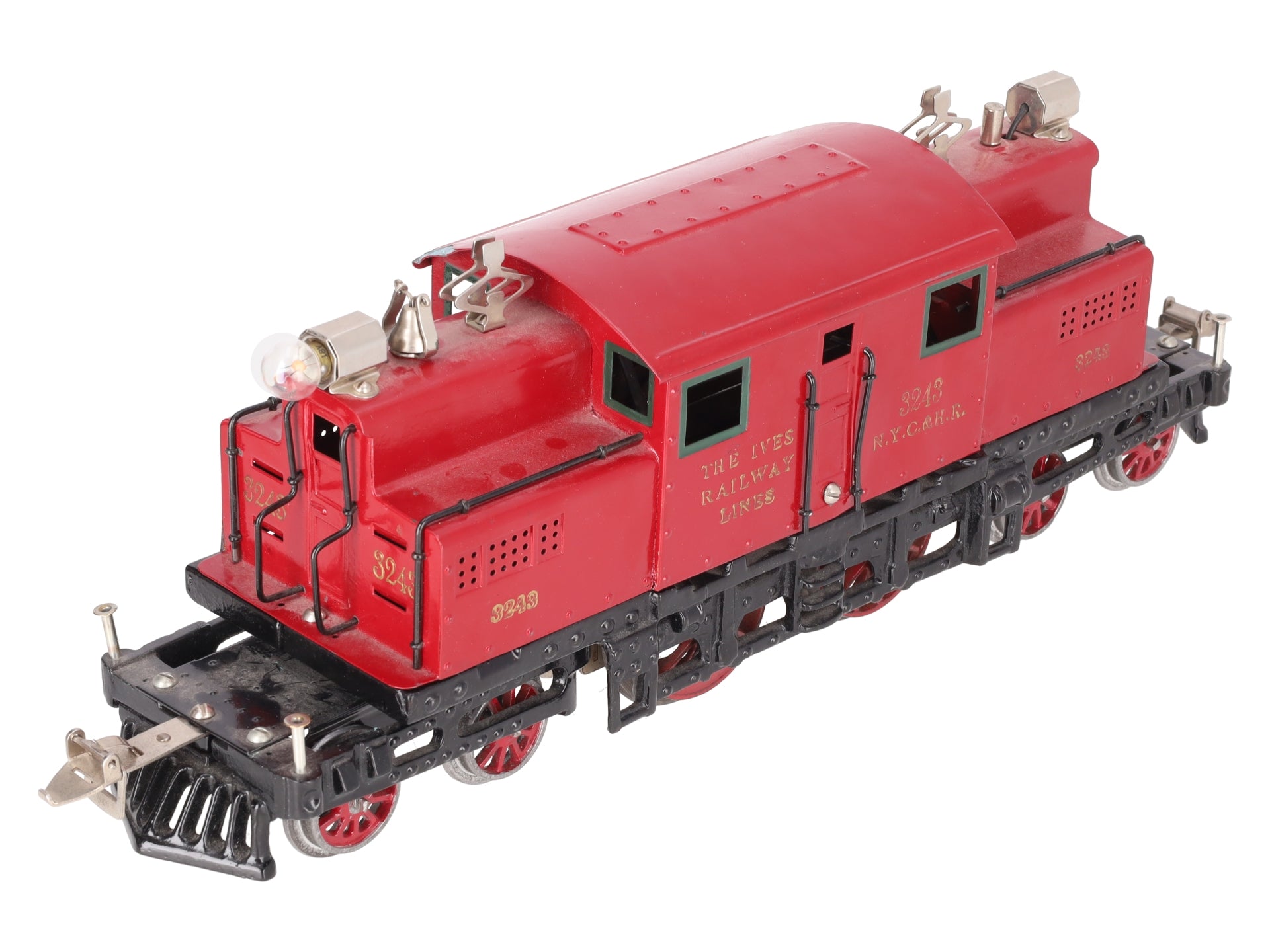 Ives 3243 Vintage Std Gauge NYC and Hudson River 4-4-4 Electric Locomotive