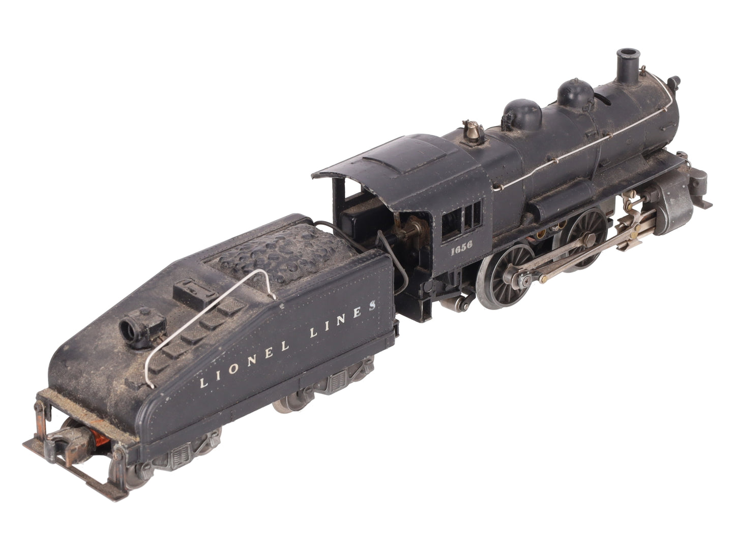 Lionel 1656 Vintage O Lionel Lines 0-4-0 Steam Locomotive & 2403B Tender w/Bell VG