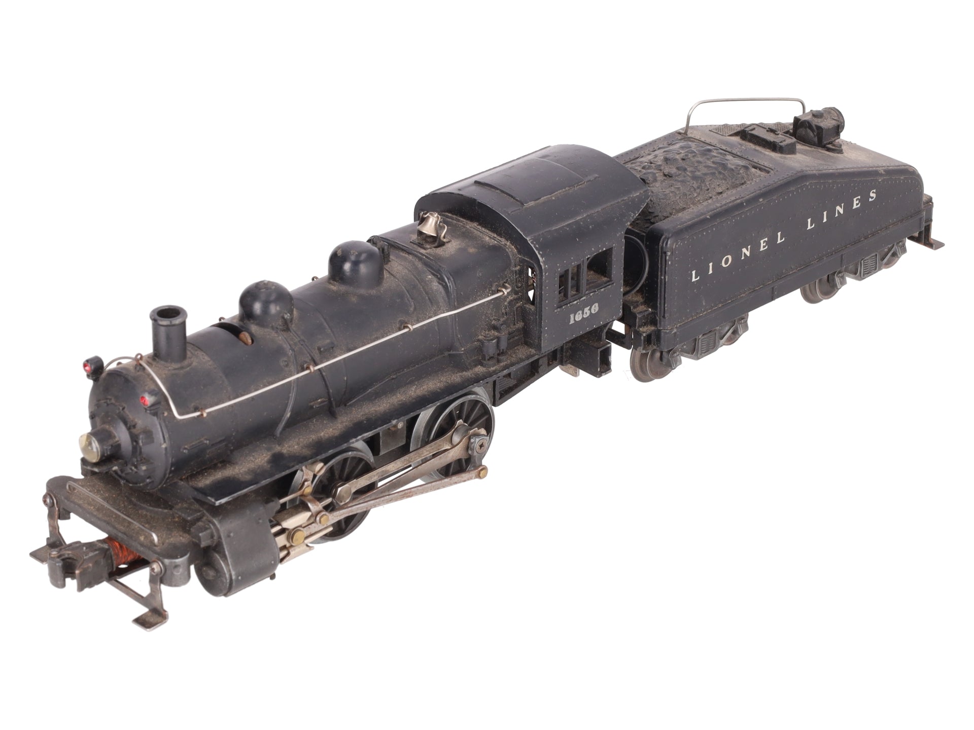 Lionel 1656 Vintage O Lionel Lines 0-4-0 Steam Locomotive & 2403B Tender w/Bell VG