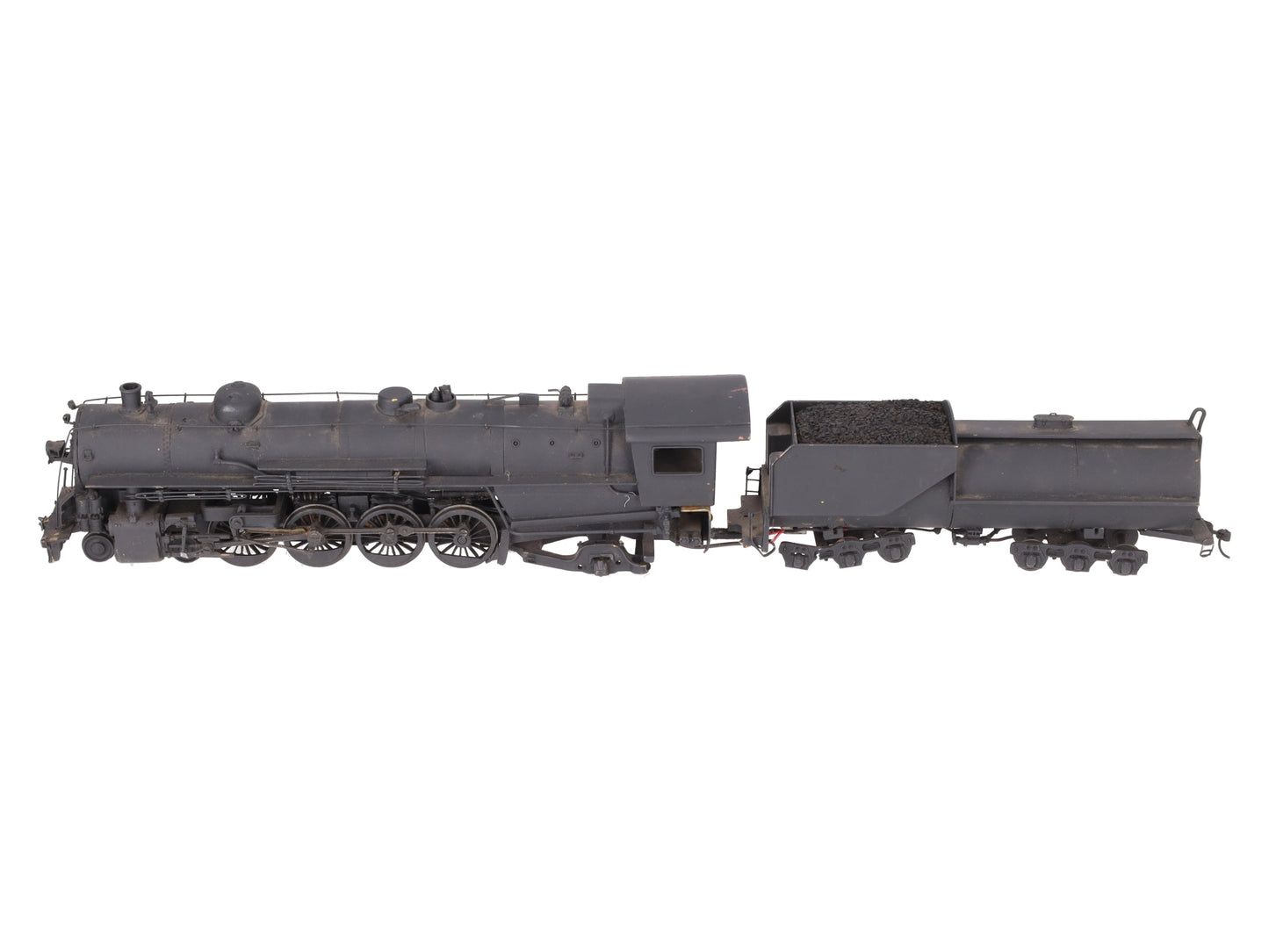S Gauge BRASS Undecorated 4-8-2 Steam Locomotive