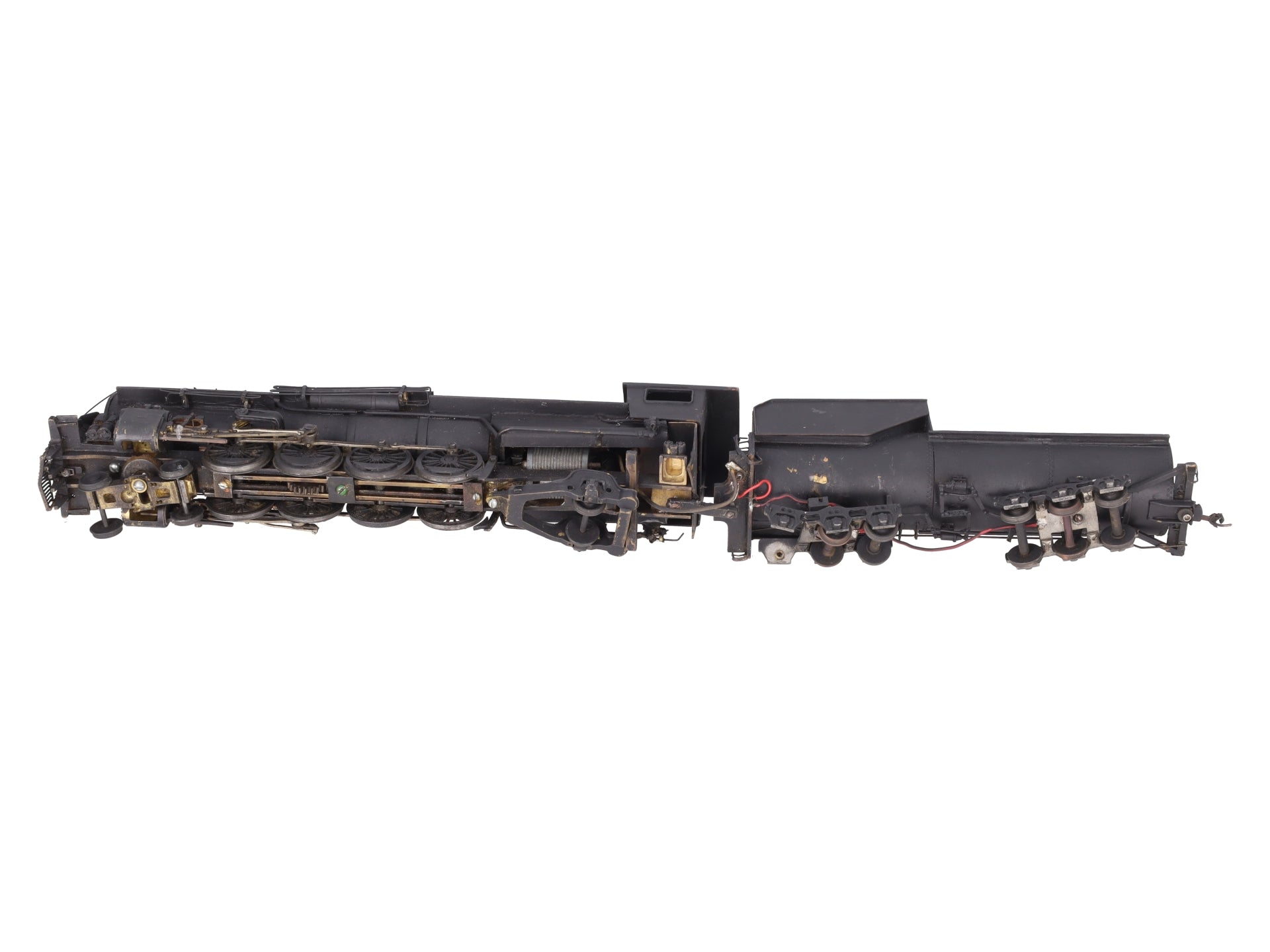 S Gauge BRASS Undecorated 4-8-2 Steam Locomotive
