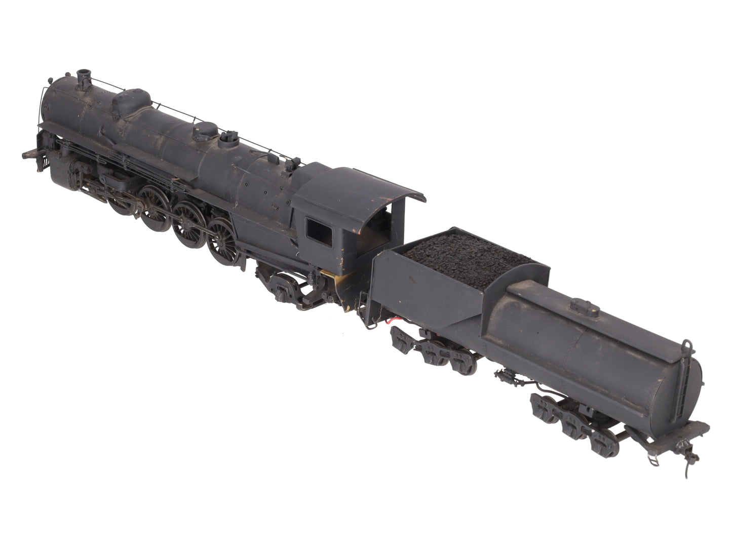S Gauge BRASS Undecorated 4-8-2 Steam Locomotive