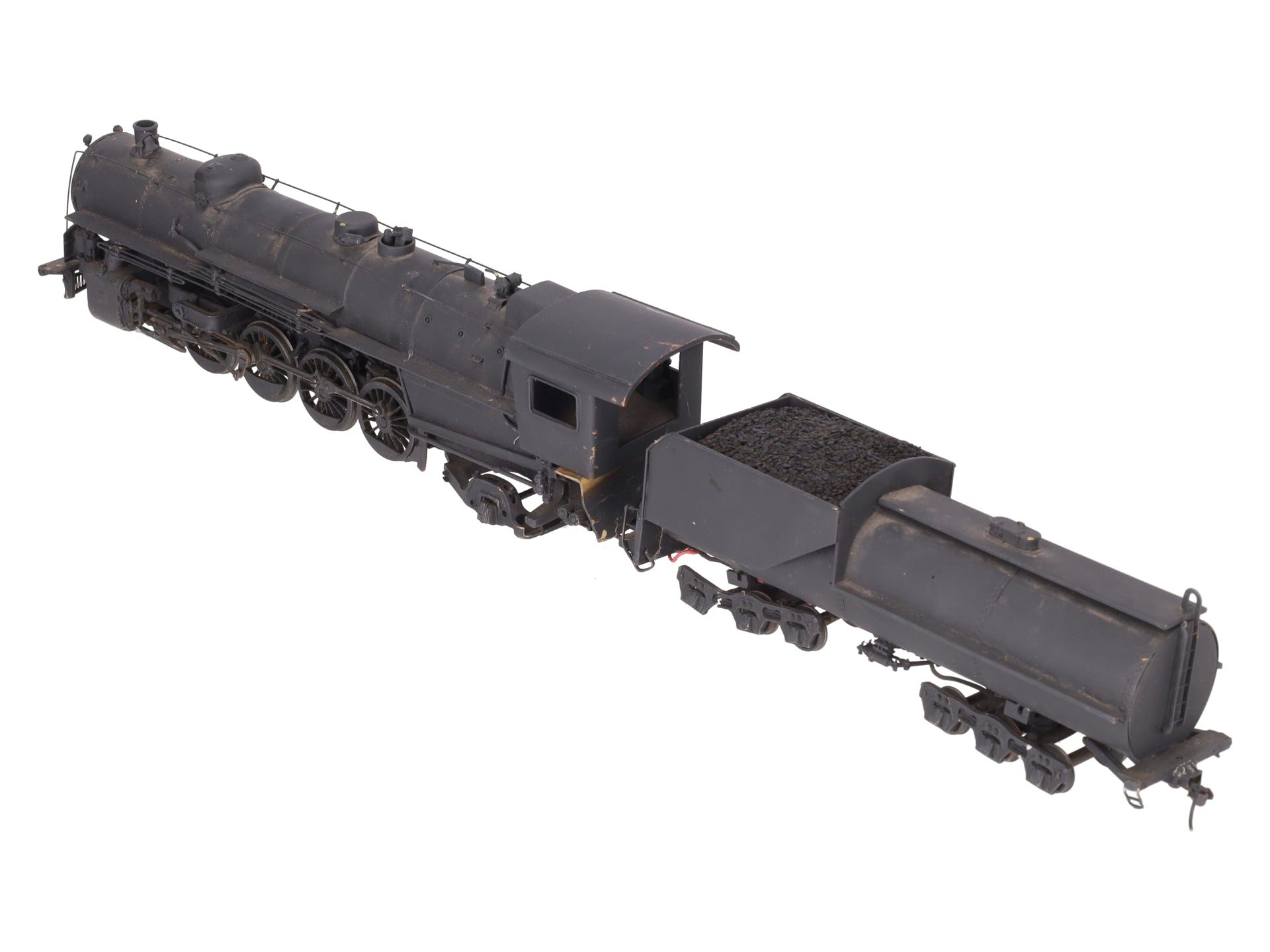 S Gauge BRASS Undecorated 4-8-2 Steam Locomotive