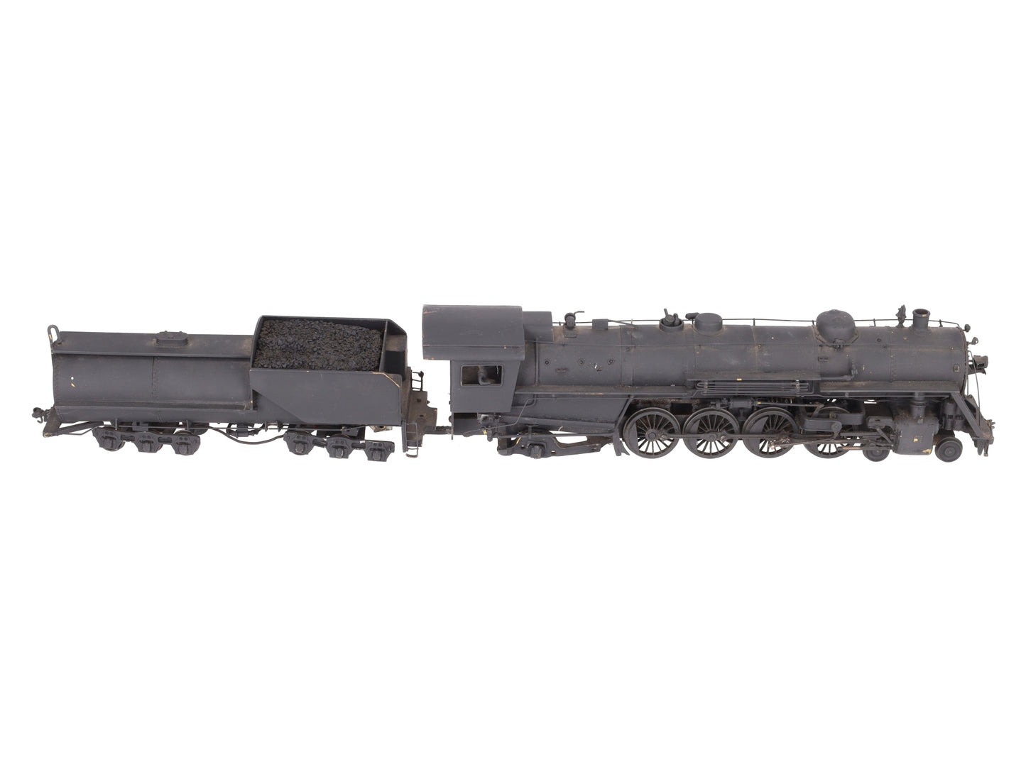 S Gauge BRASS Undecorated 4-8-2 Steam Locomotive