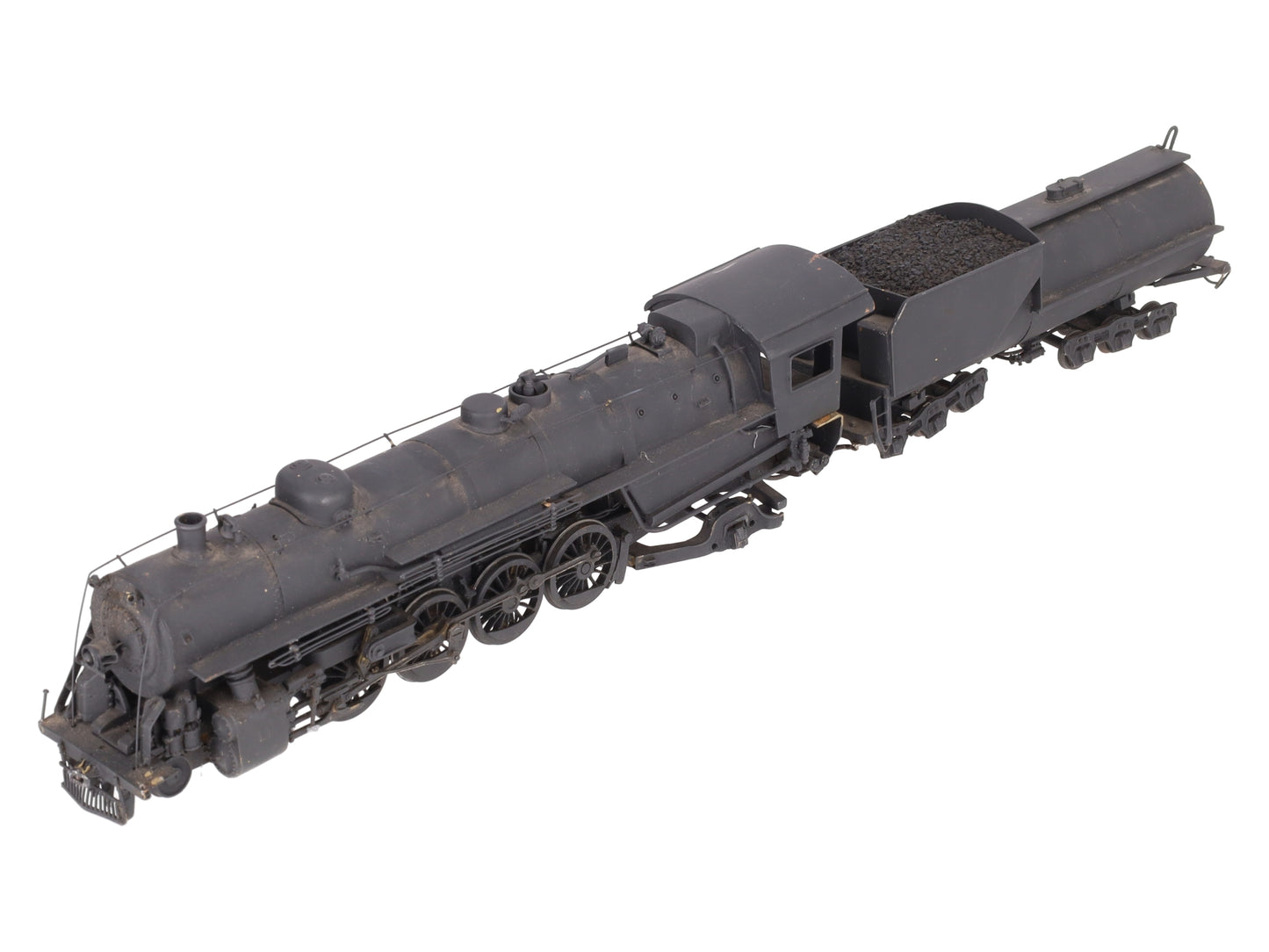 S Gauge BRASS Undecorated 4-8-2 Steam Locomotive