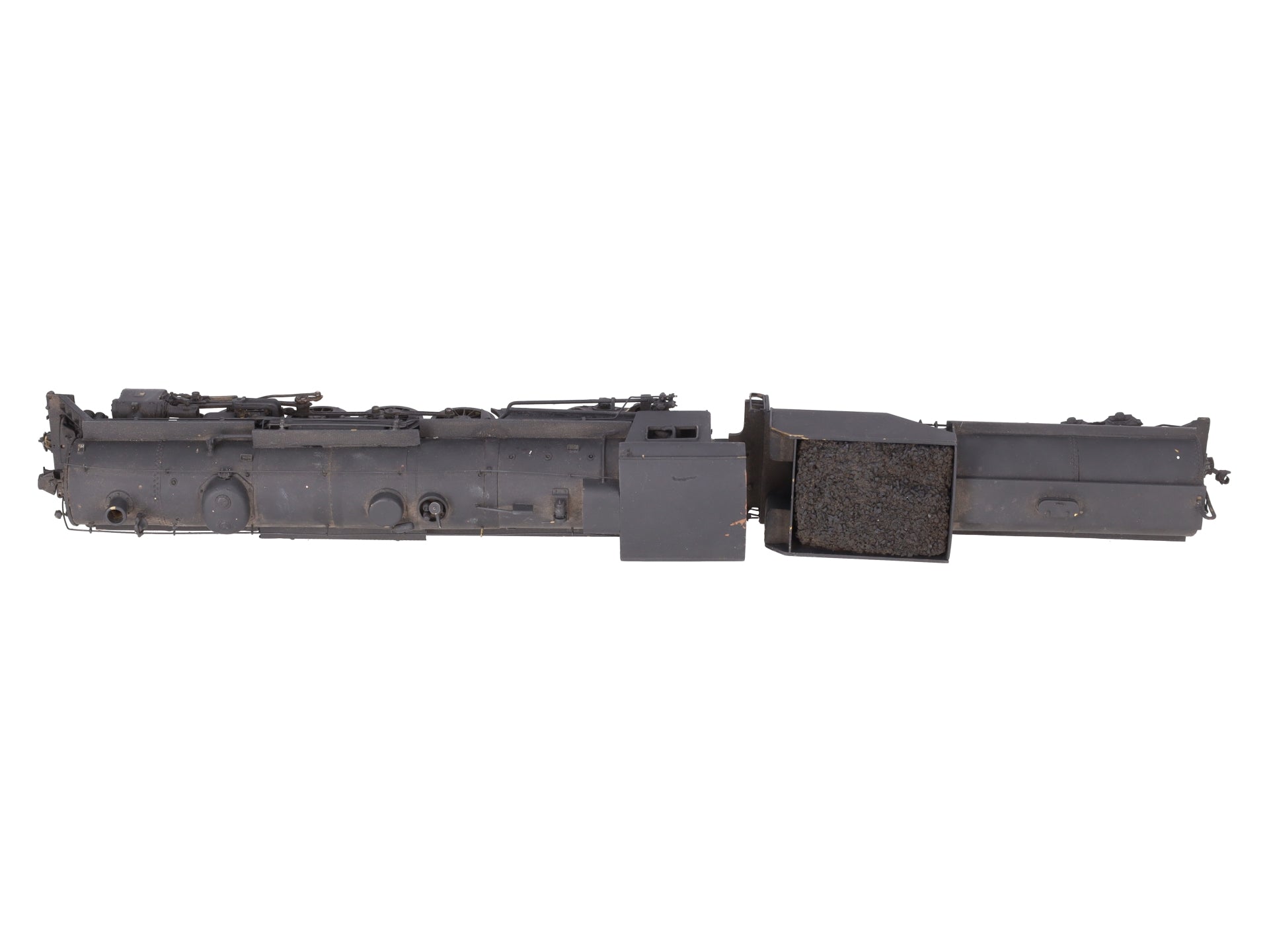 S Gauge BRASS Undecorated 4-8-2 Steam Locomotive