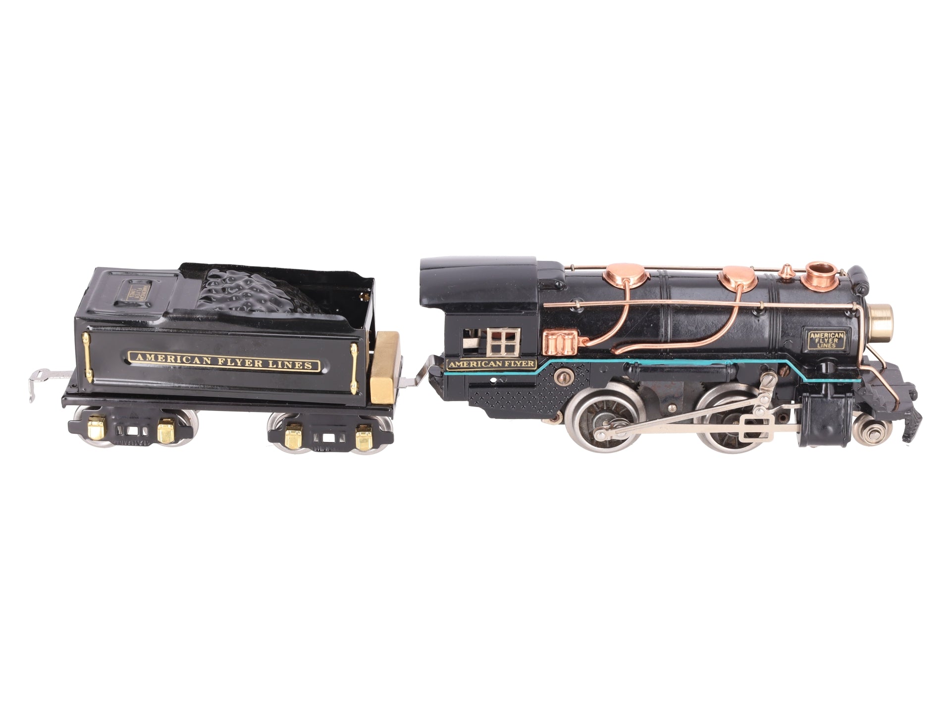 American Flyer 3322 Vintage O 2-4-2 Steam Engine & Tender