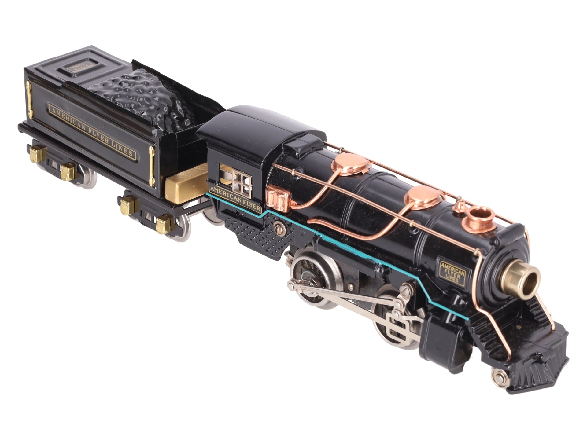 American Flyer 3322 Vintage O 2-4-2 Steam Engine & Tender