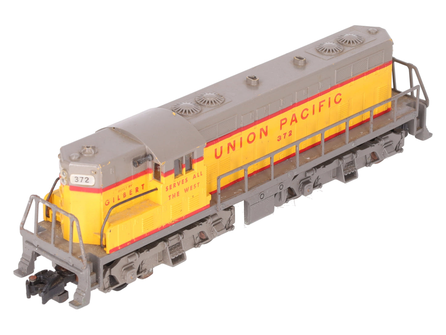 American Flyer 372 Vintage S Union Pacific GP-7 Powered Diesel Locomotive VG/Box