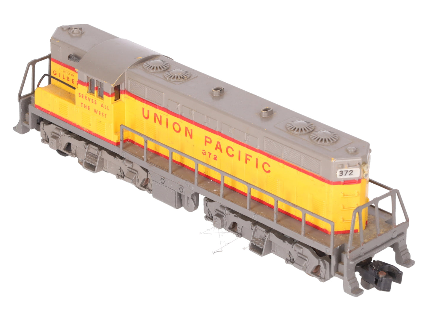 American Flyer 372 Vintage S Union Pacific GP-7 Powered Diesel Locomotive VG/Box