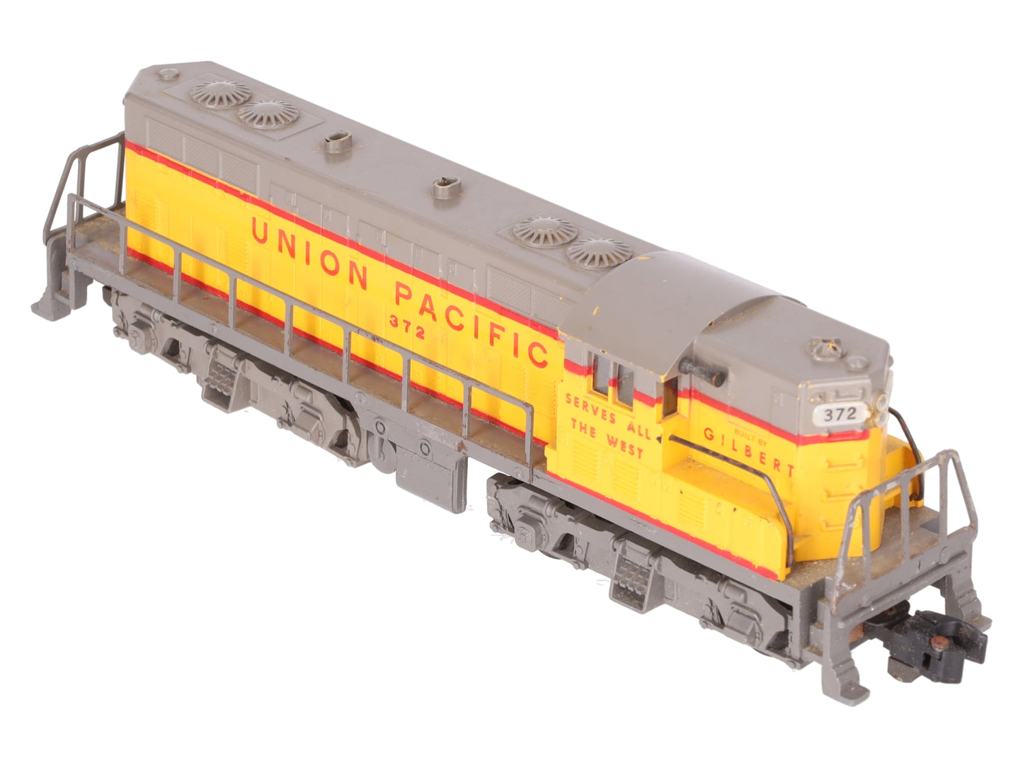American Flyer 372 Vintage S Union Pacific GP-7 Powered Diesel Locomotive VG/Box