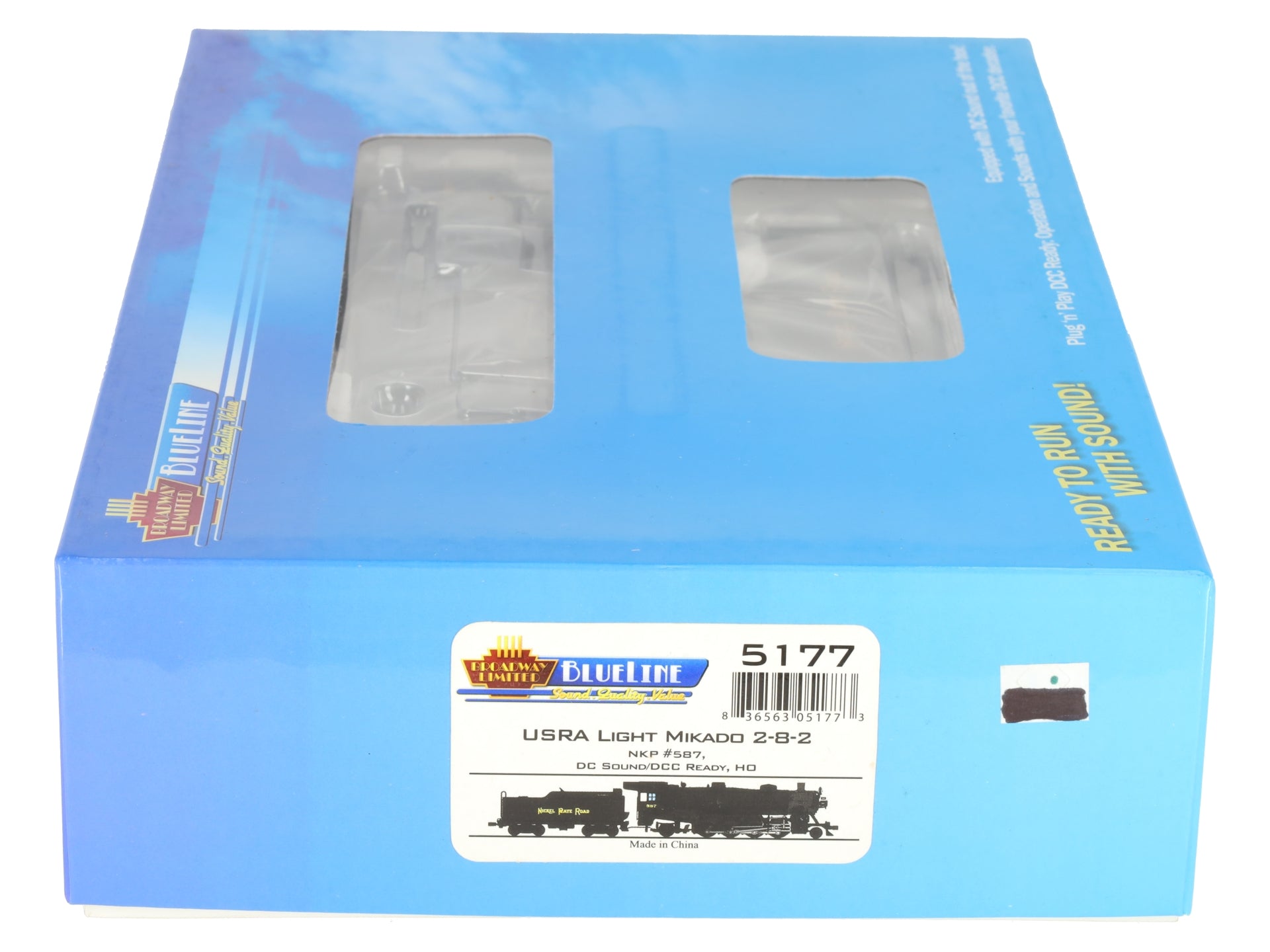 Broadway Limited 5177 HO Nickel Plate Road USRA Light 2-8-2 Mikado #587 LN/Box