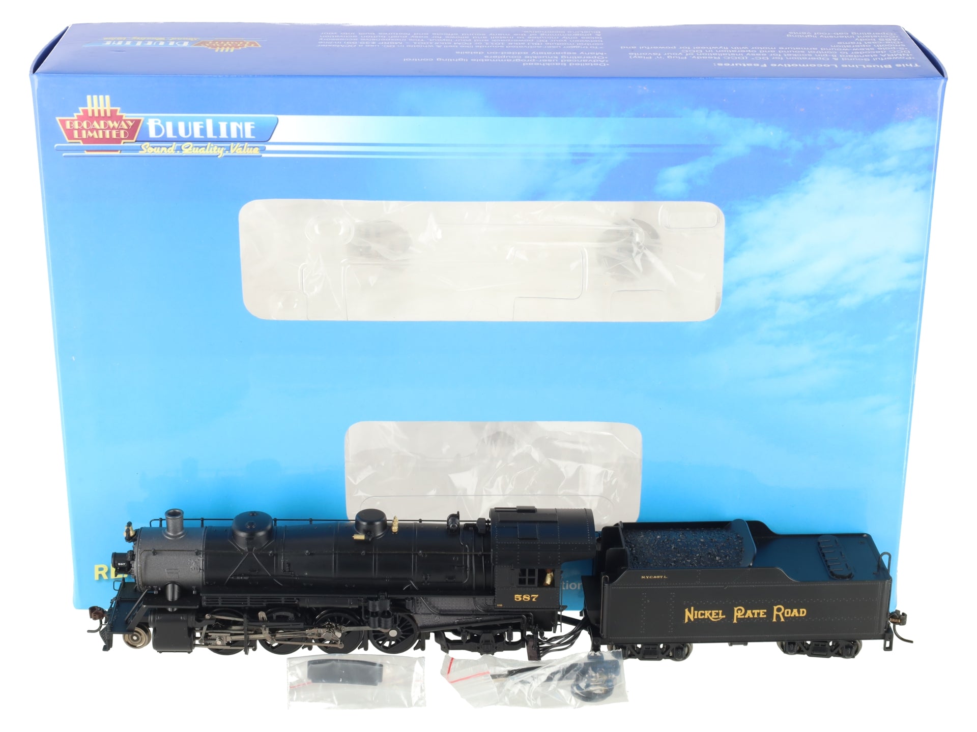 Broadway Limited 5177 HO Nickel Plate Road USRA Light 2-8-2 Mikado #587