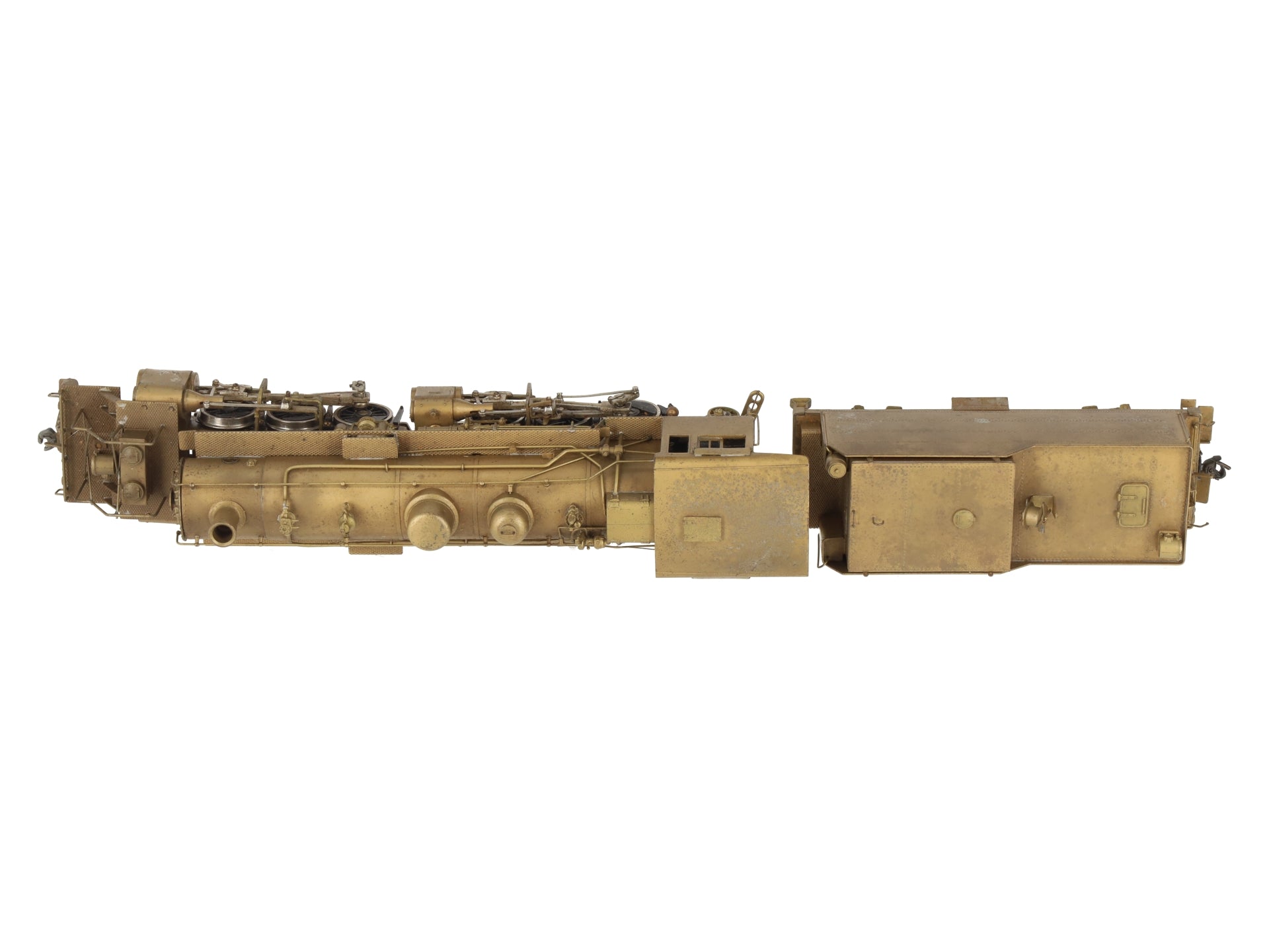 PFM HO Scale Brass Sierra Railroad 2-6-6-2 Articulated Mallet Steam Locomotive  EX