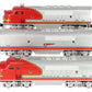 Lionel 6-11711 O Santa Fe F-3 ABA Diesel Locomotive Set #8100/8100/8102 with RS EX/Box