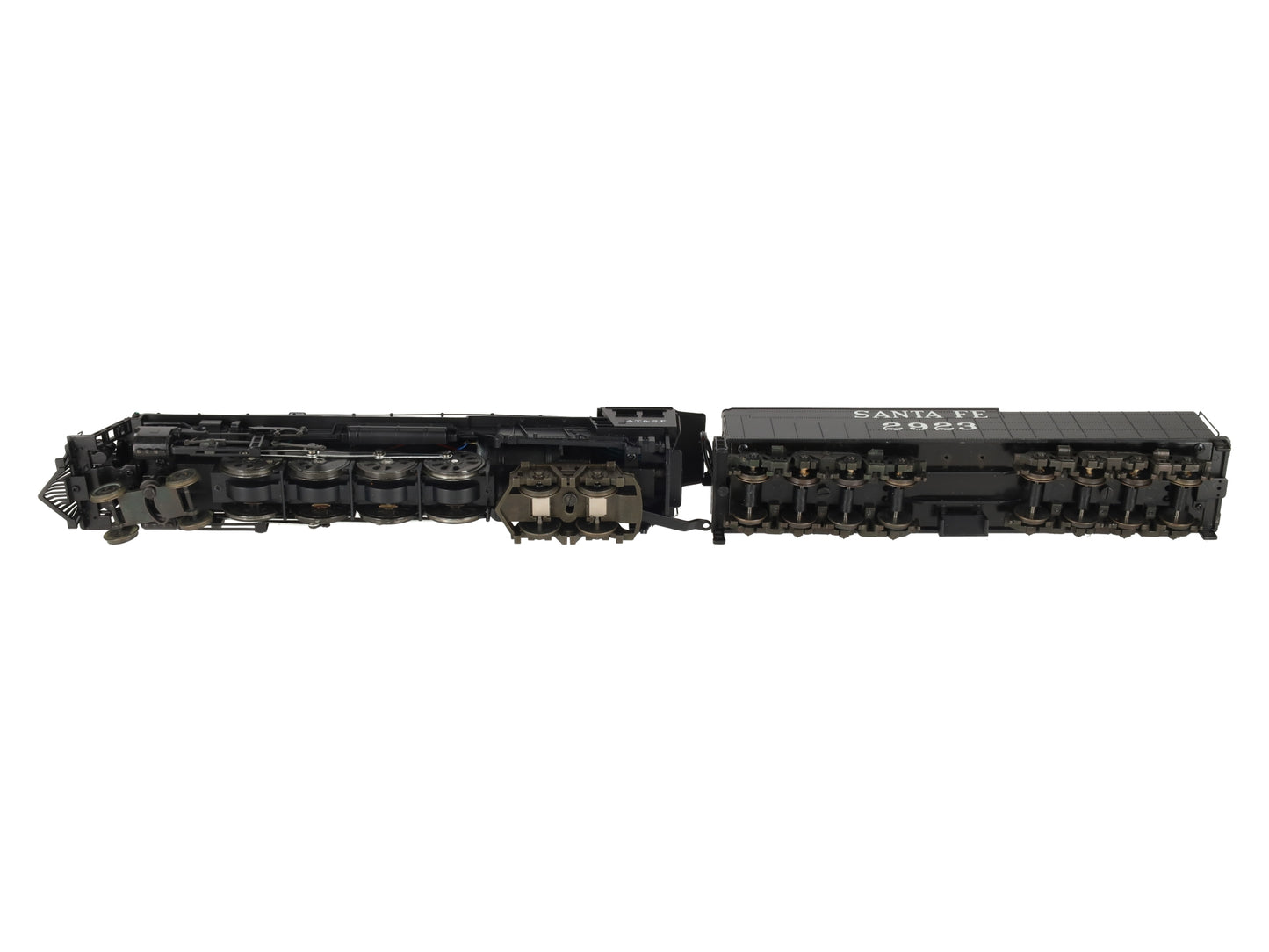 American Models S Scale Santa Fe A.T.S.F 4-8-4 Northern Steam Locomotive #2923 EX/Box
