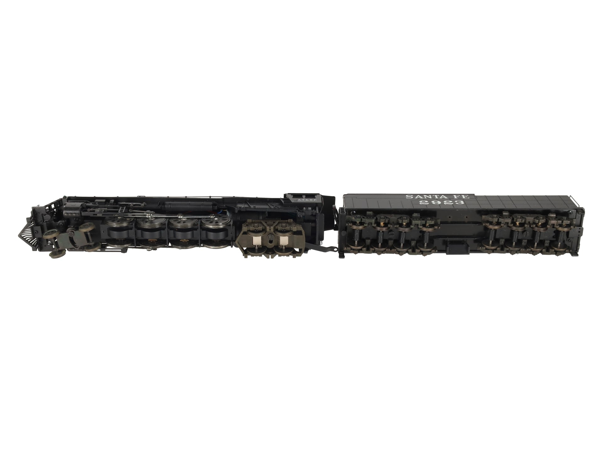 American Models S Scale Santa Fe A.T.S.F 4-8-4 Northern Steam Locomotive #2923 EX/Box