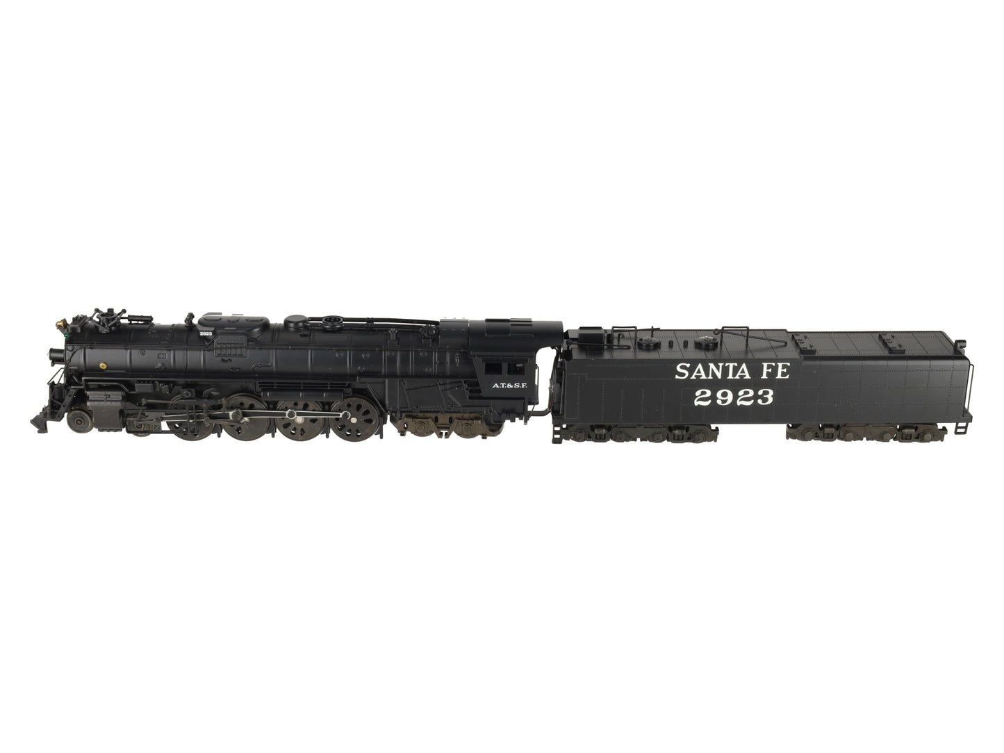 American Models S Scale Santa Fe A.T.S.F 4-8-4 Northern Steam Locomotive #2923 EX/Box