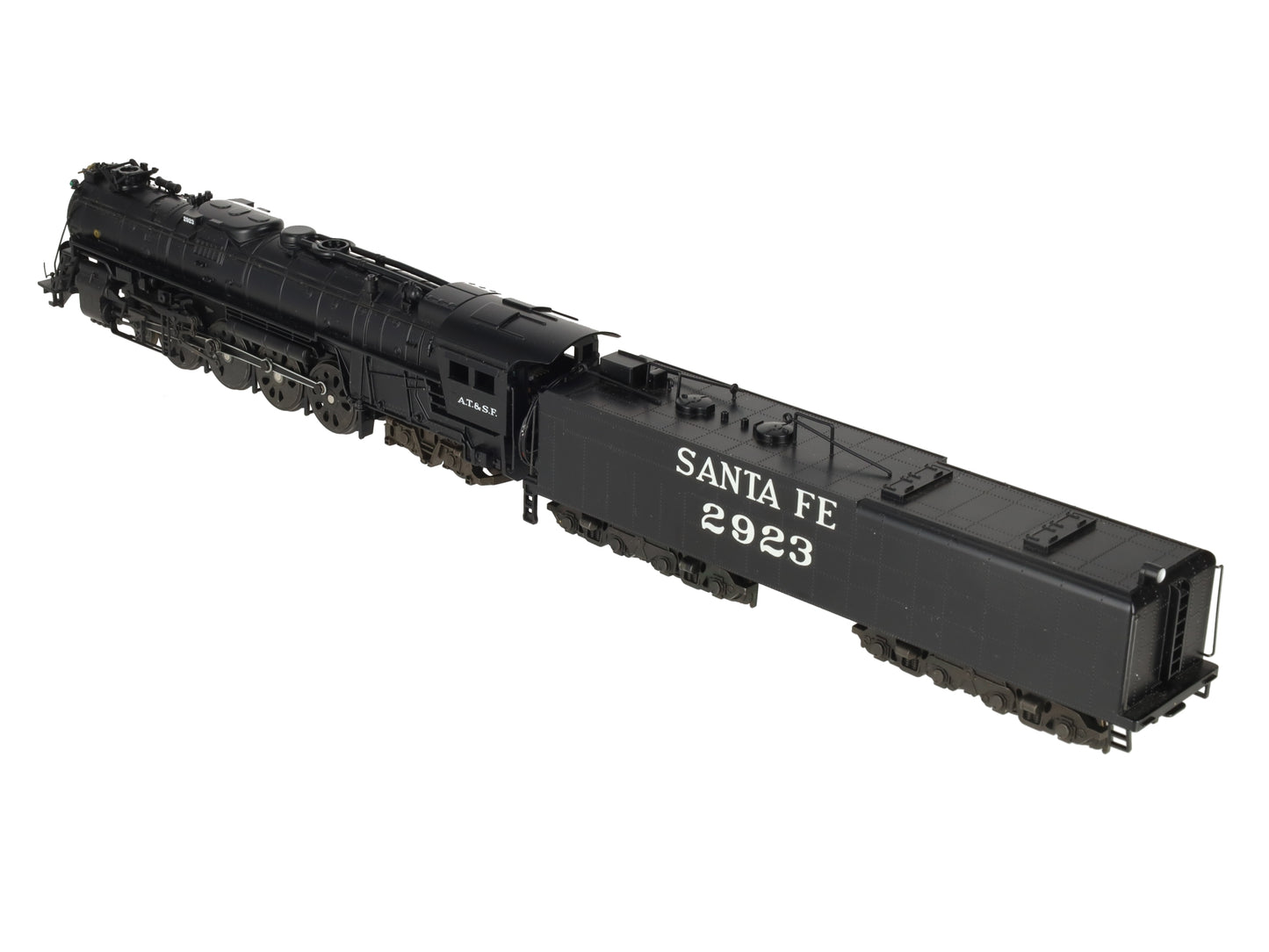American Models S Scale Santa Fe A.T.S.F 4-8-4 Northern Steam Locomotive #2923 EX/Box