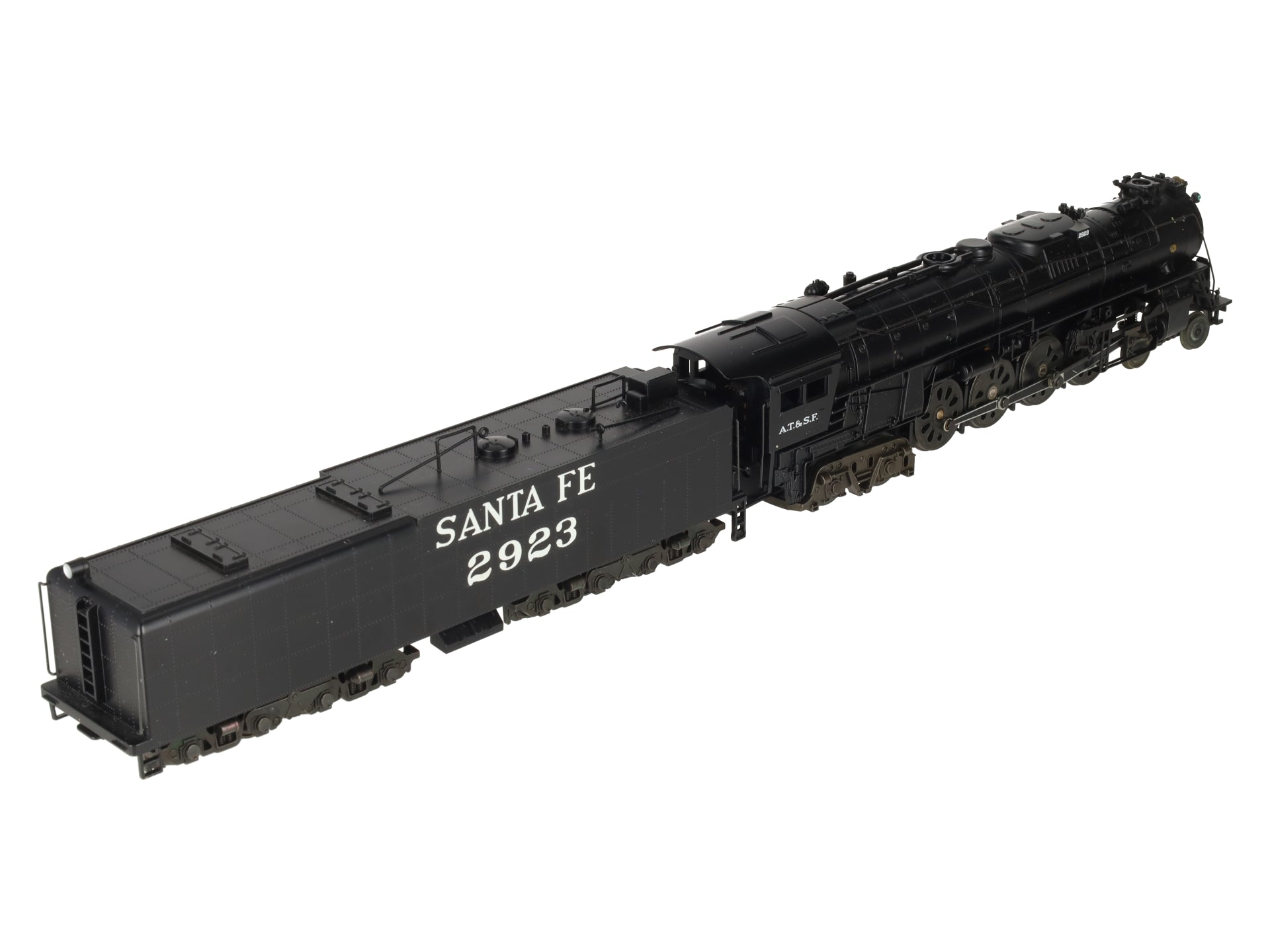American Models S Scale Santa Fe A.T.S.F 4-8-4 Northern Steam Locomotive #2923 EX/Box