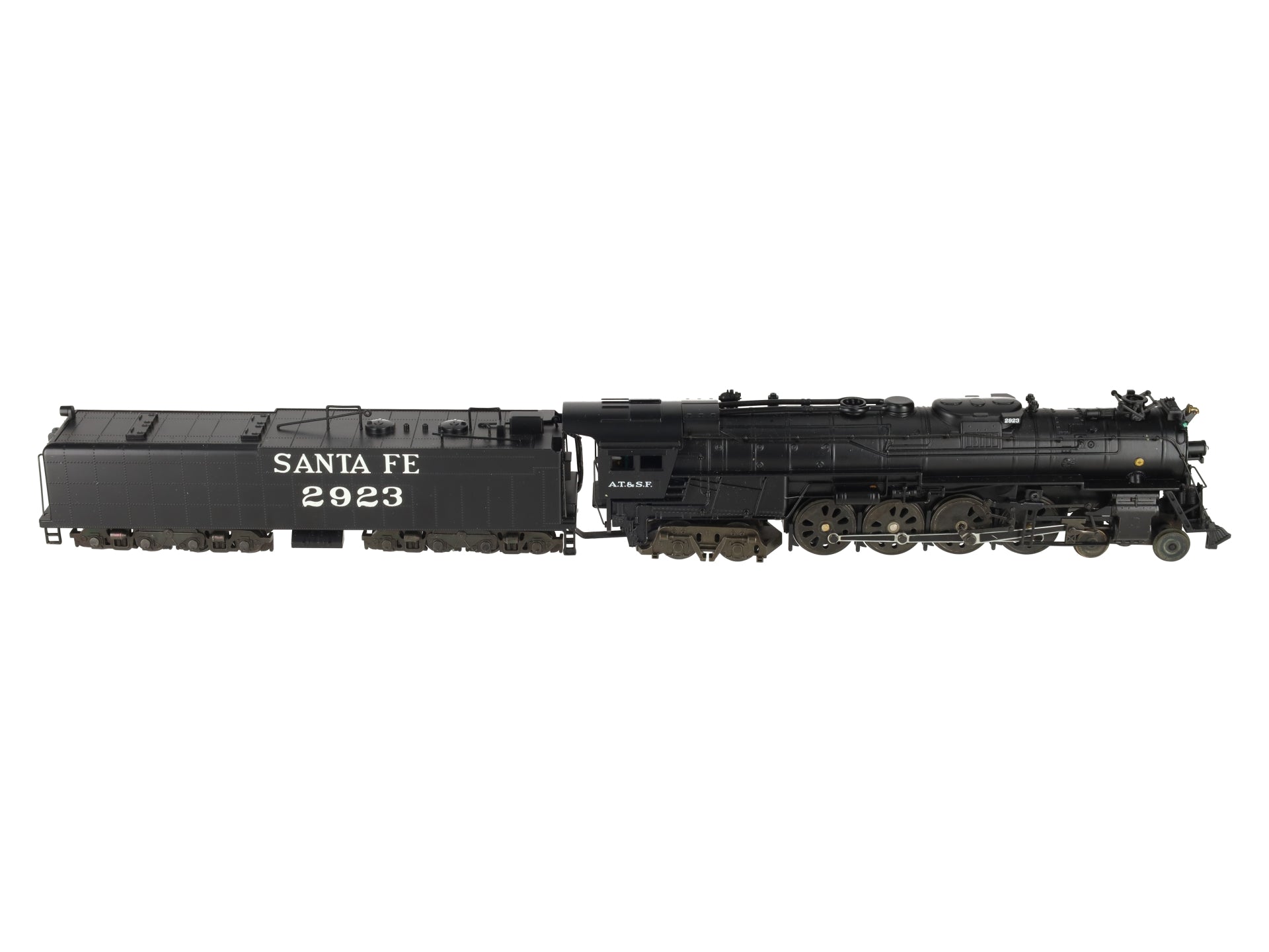 American Models S Scale Santa Fe A.T.S.F 4-8-4 Northern Steam Locomotive #2923 EX/Box