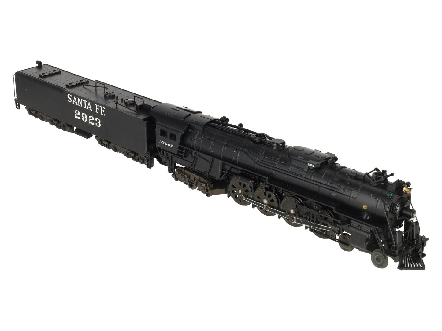 American Models S Scale Santa Fe A.T.S.F 4-8-4 Northern Steam Locomotive #2923 EX/Box