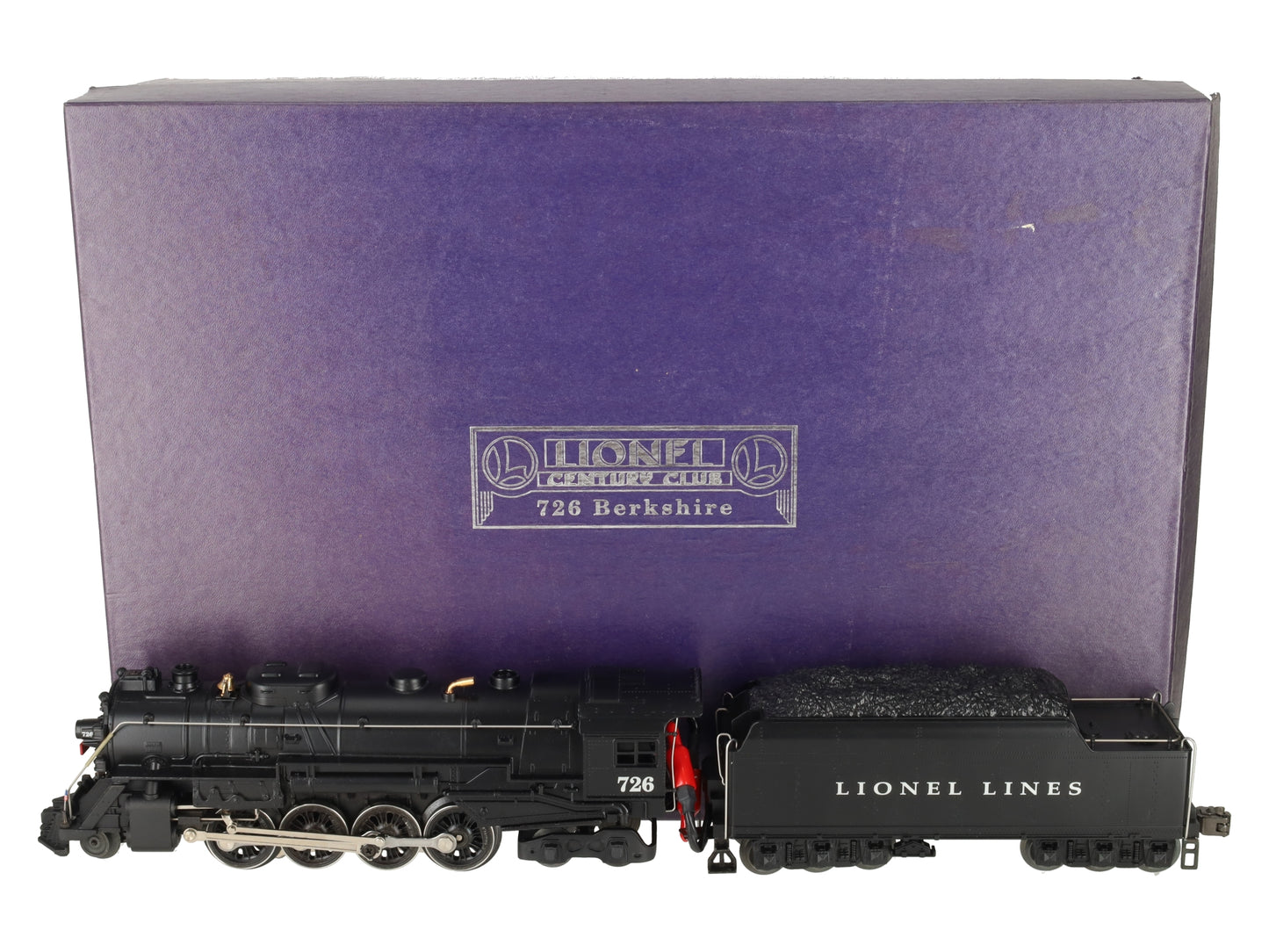 Lionel 6-18053 O Gauge Century Club Berkshire 2-8-4 Steam Loco & Tender #726 LN/Box