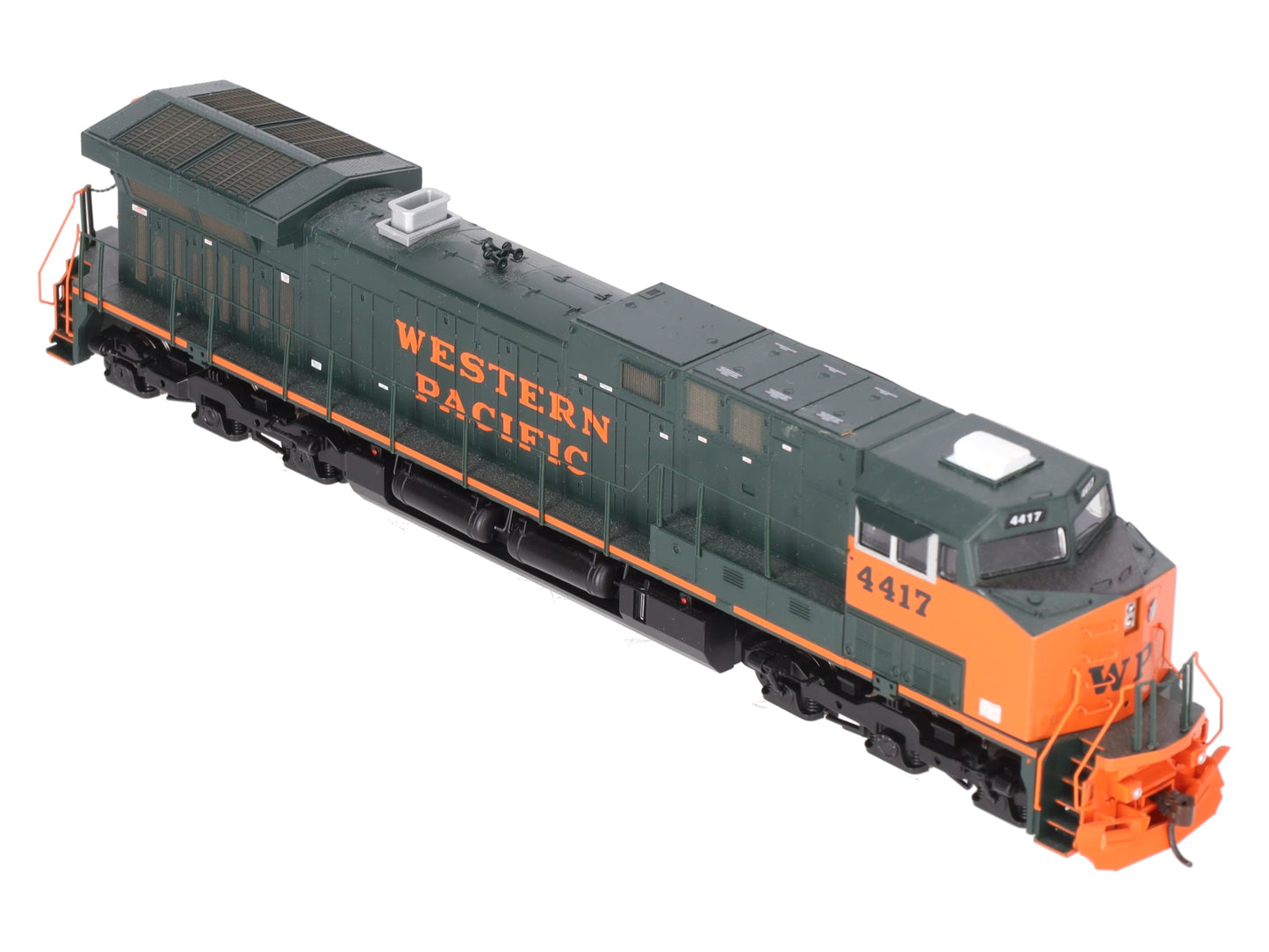 Athearn 78837 HO Scale Western Pacific AC4400 Diesel Locomotive #4417 EX/Box