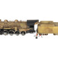 Generic Brass S Scale 2-8-0 Steam Locomotive & Tender VG