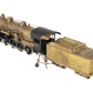Generic Brass S Scale 2-8-0 Steam Locomotive & Tender VG