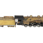 Generic Brass S Scale 2-8-0 Steam Locomotive & Tender VG