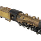 Generic Brass S Scale 2-8-0 Steam Locomotive & Tender VG