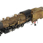 Generic Brass S Scale 2-8-0 Steam Locomotive & Tender VG