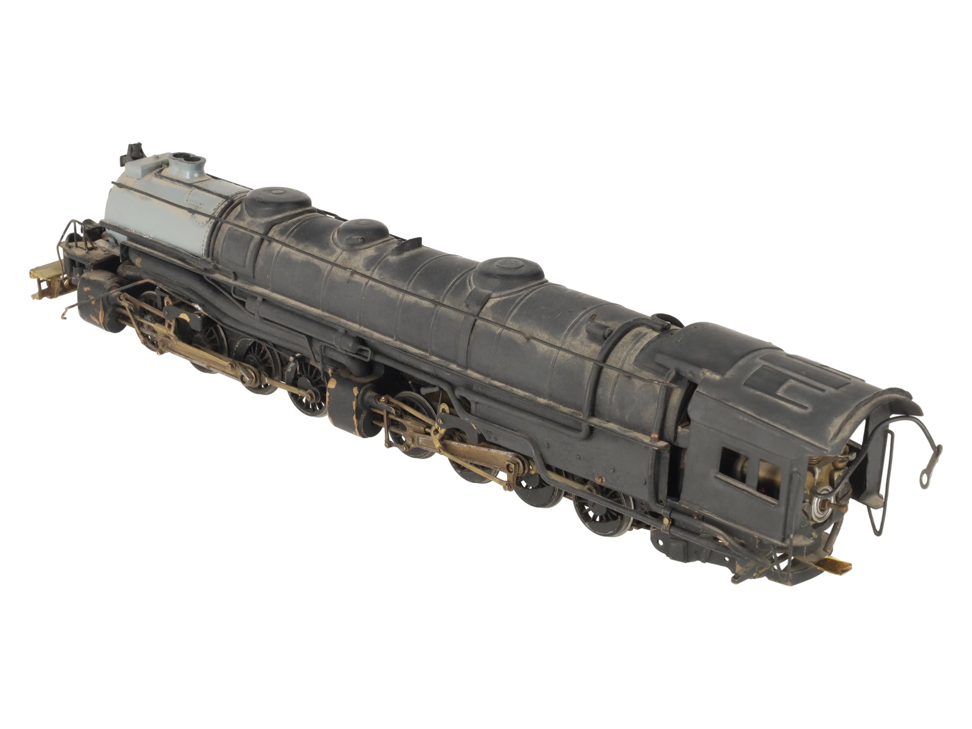 S Gauge BRASS Undecorated Steam Locomotive VG